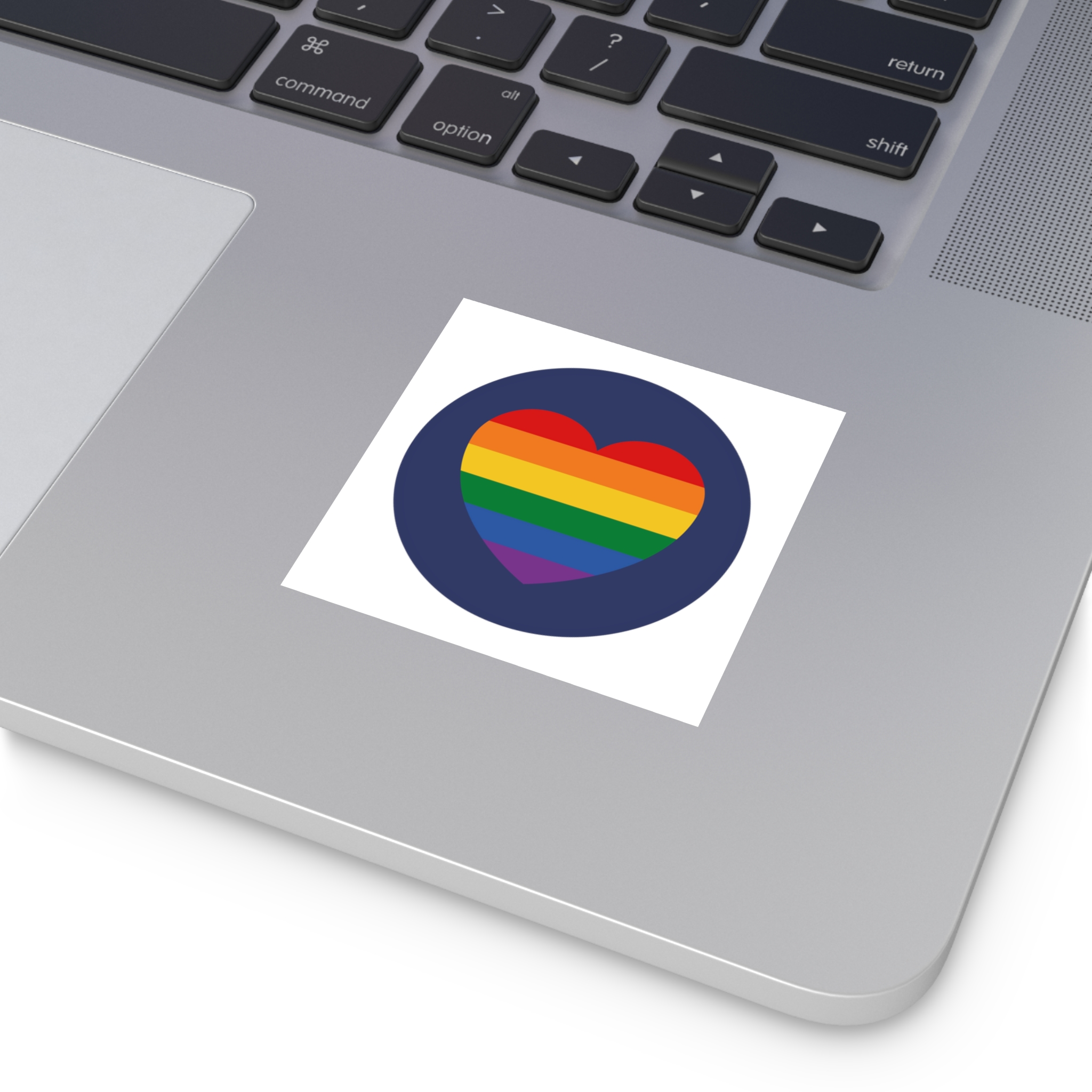 Lgbt Pride Month June Lesbian Gay Bisexual Transgender Lgbtq Flag Rainbow Vector(5) Laminate Stickers Square - Image 67