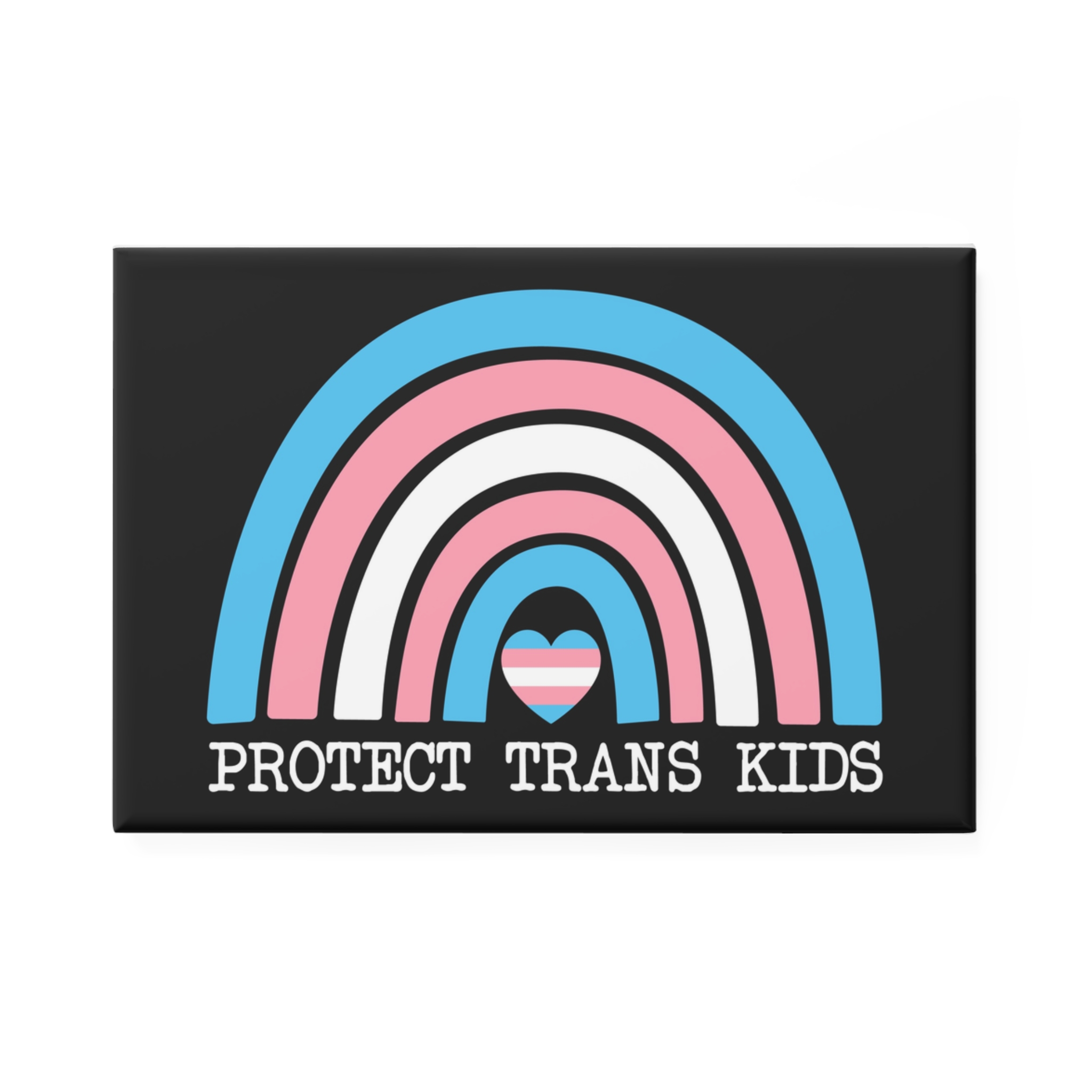 Poster That Says Protection Boys Their Kids Button Magnet Rectangle 1 And 10 Pcs