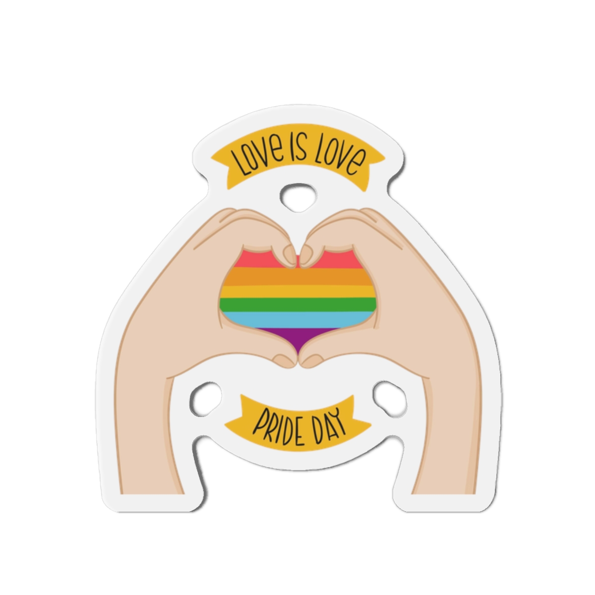 Pride Day Concept(1) Die Cut Magnets