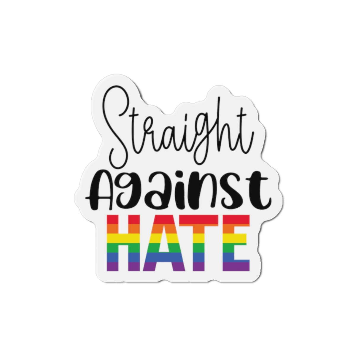 Gay Pride Svg Design(2) Die Cut Magnets