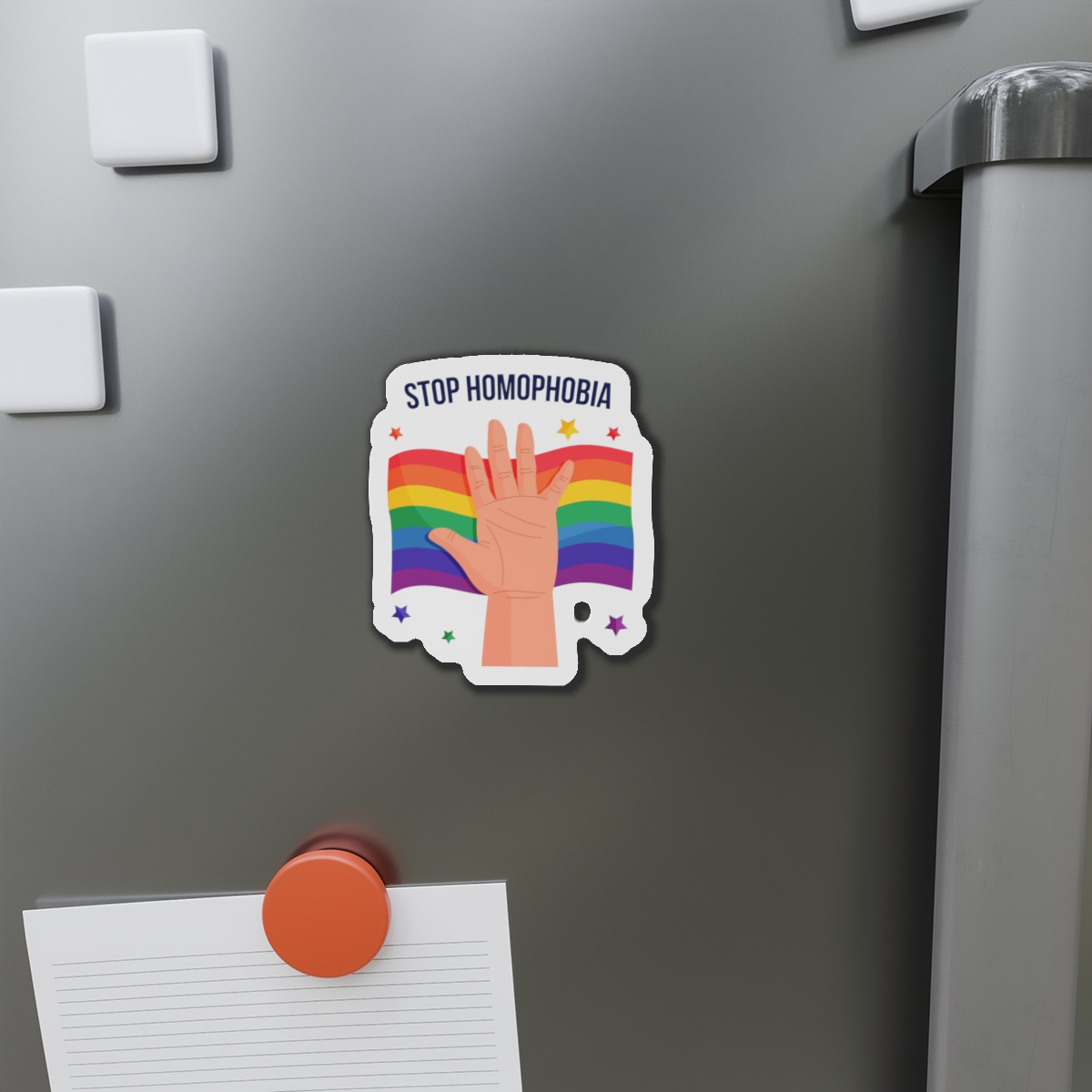 Stop Homophobia Die Cut Magnets - Image 8