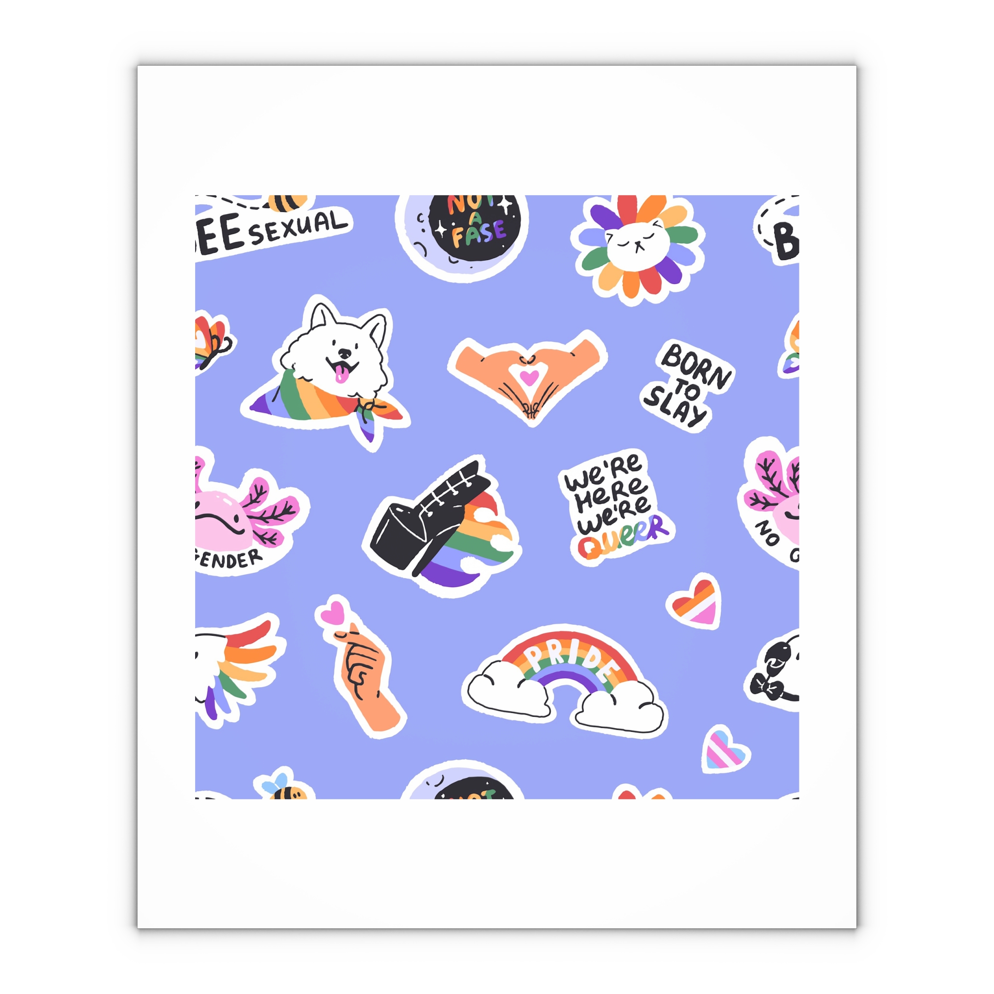 Lesbian Pride Design 20D8B6 Gift Wrapping Paper Sheets 1pc - Image 4