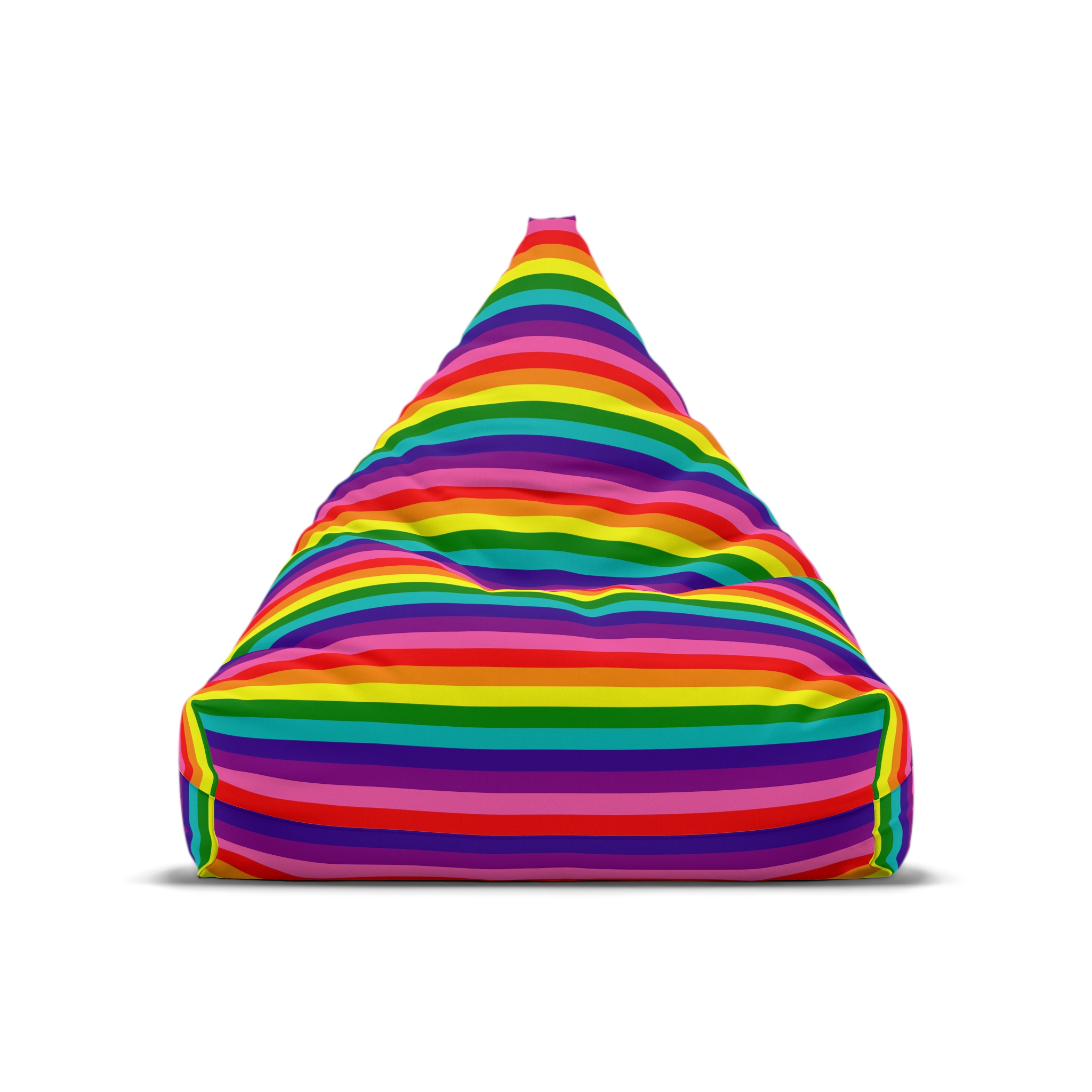 Gay Flag Rainbow Lgbt Pride Flag Global Symbol Equality Diversity Lgbtq Rights Love Acceptance Publi Bean Bag Chair Cover - Image 5