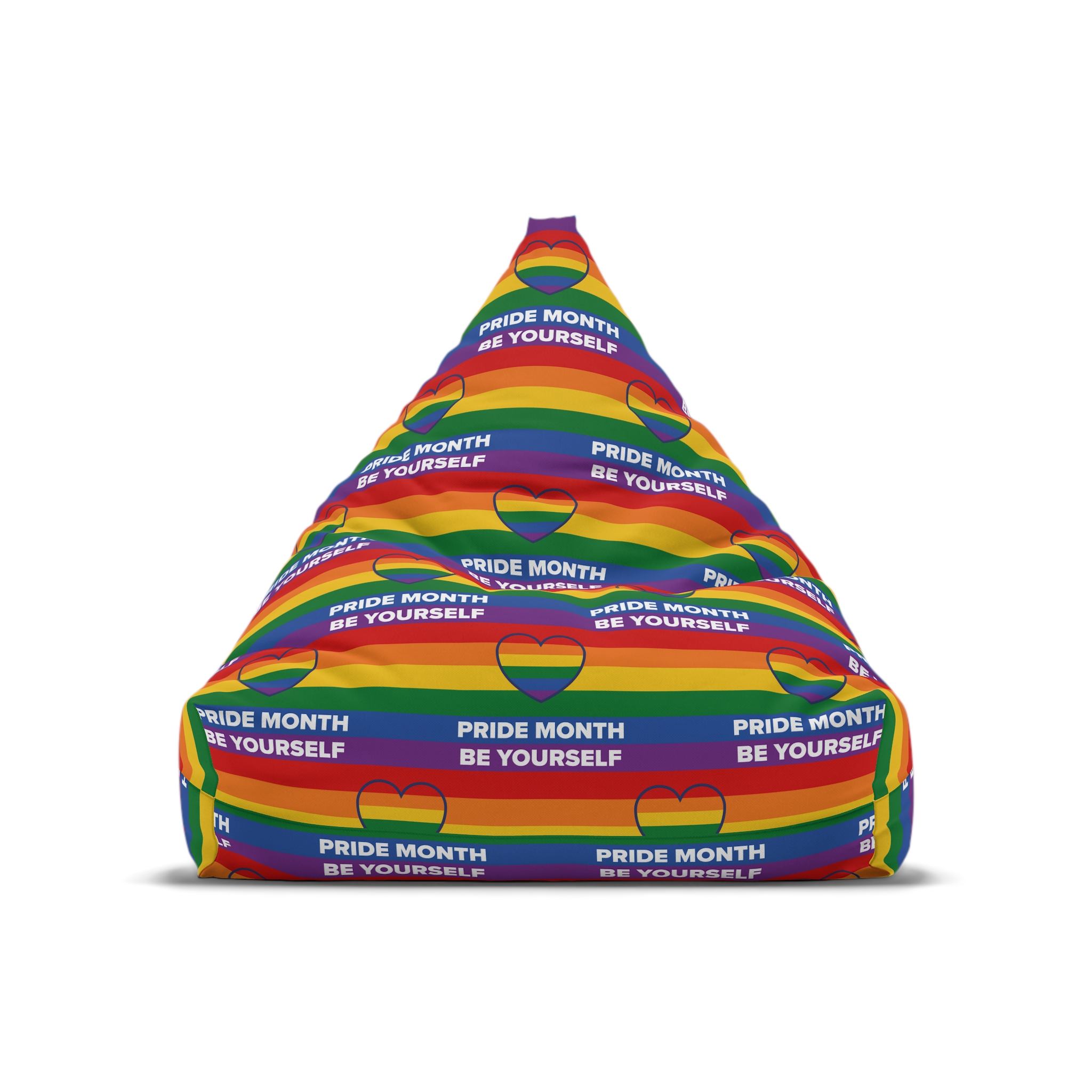 Lgbt Pride Month June Lesbian Gay Bisexual Transgender Lgbtq Flag Rainbow Vector3 Bean Bag Chair Cover - Image 5