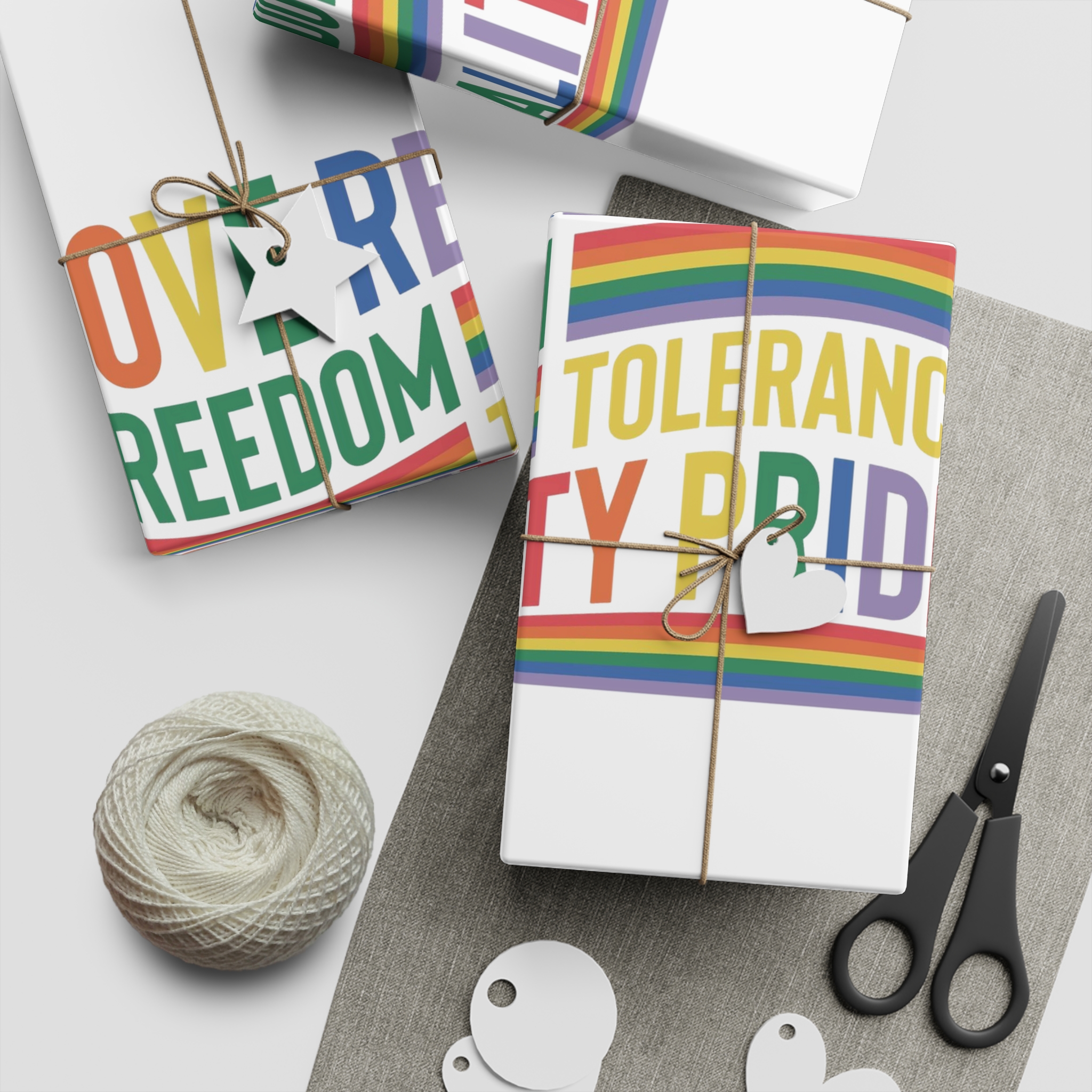 Lgbtq Pride Month Svg Design Bundle(1) (1) Gift Wrapping Paper Sheets 1pc - Image 2