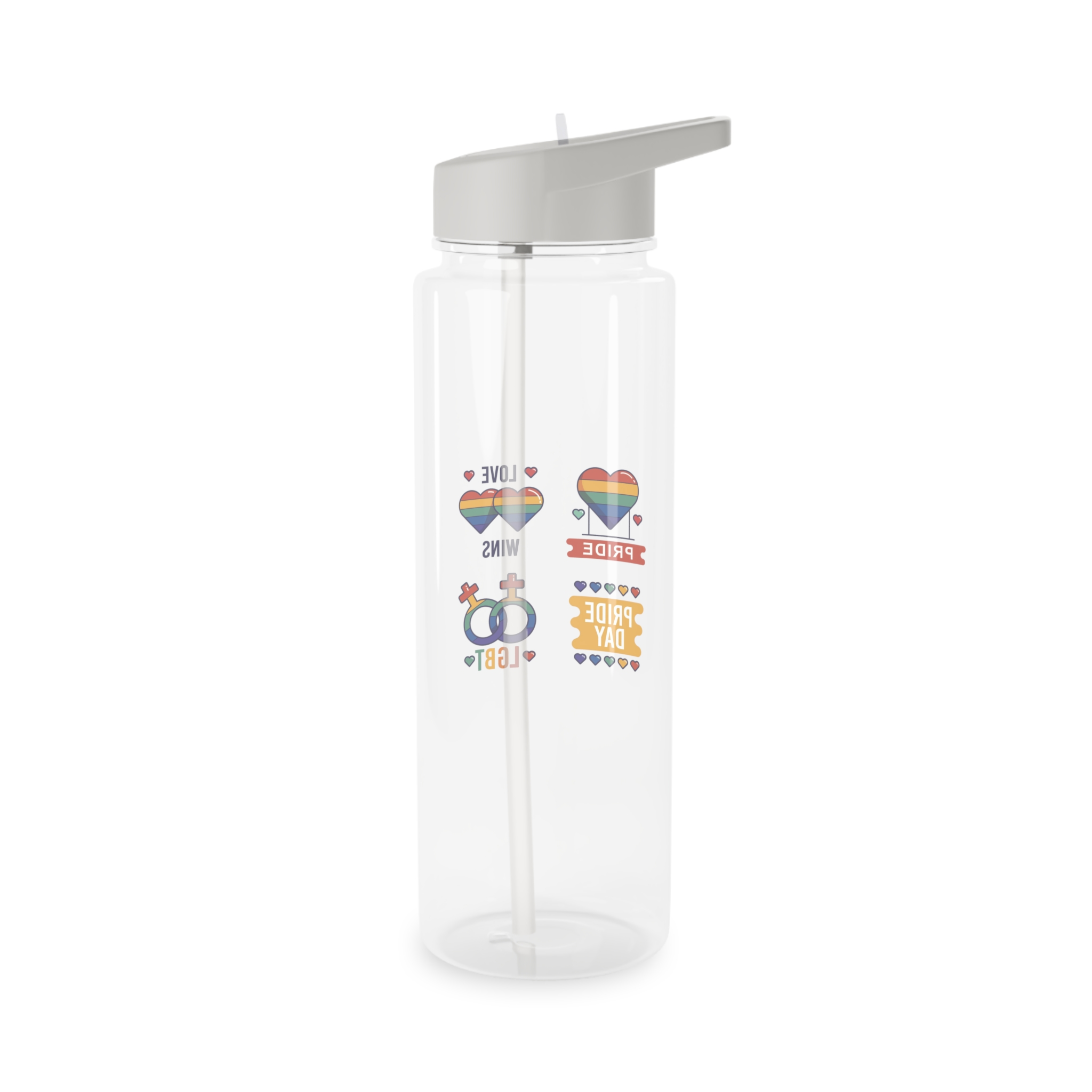 Pride Day Label Collection Concept Tritan Water Bottle - Image 6