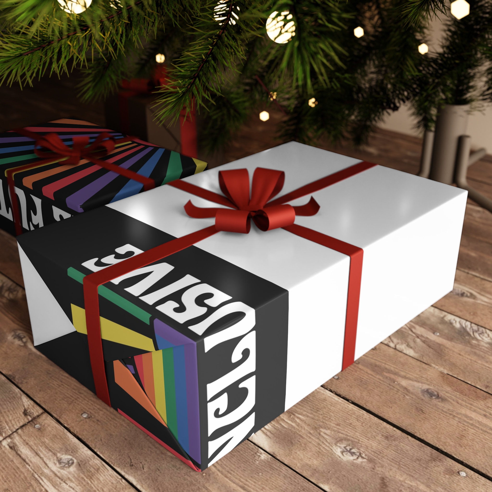 Pride Lgbtq Gay Typography Vector Tshirt Design Gift Wrapping Paper Sheets 1pc - Image 3