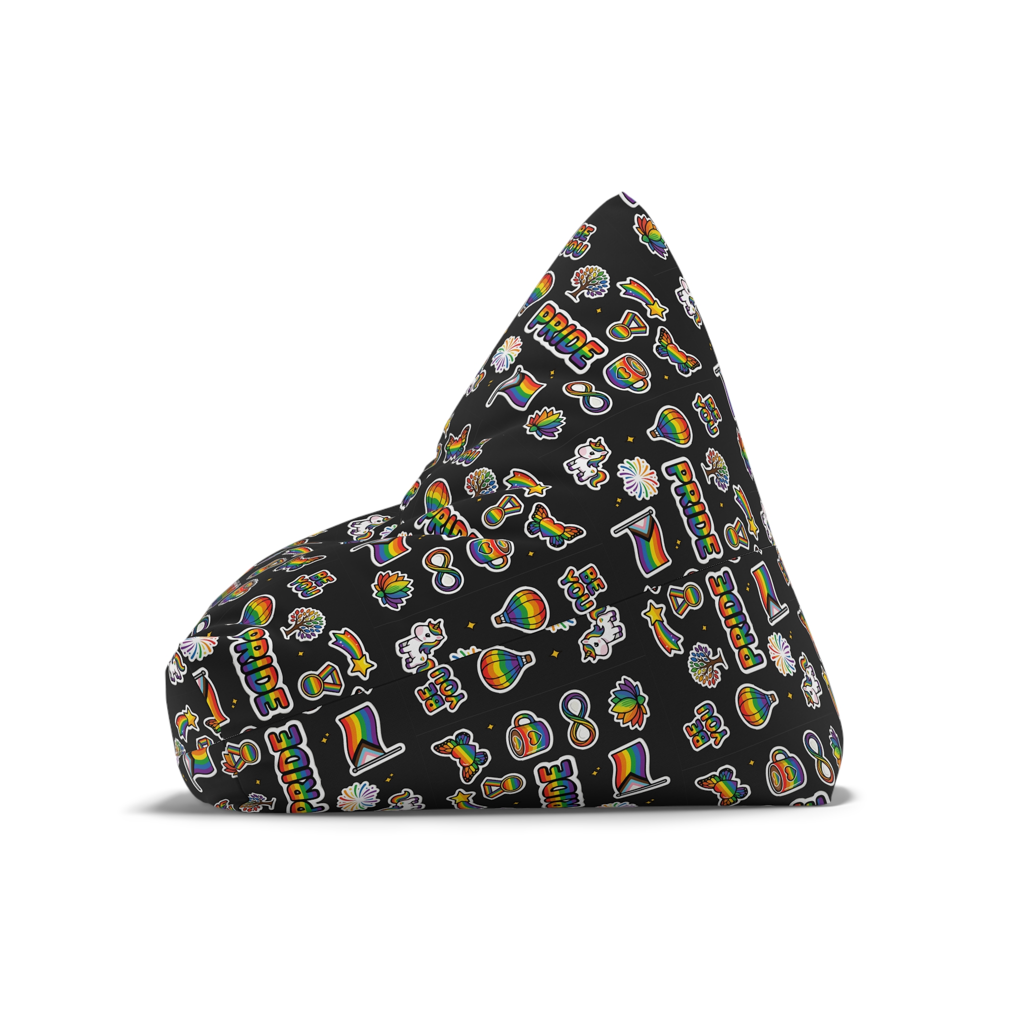 Lesbian Pride Design 20D8BE Bean Bag Chair Cover - Image 8
