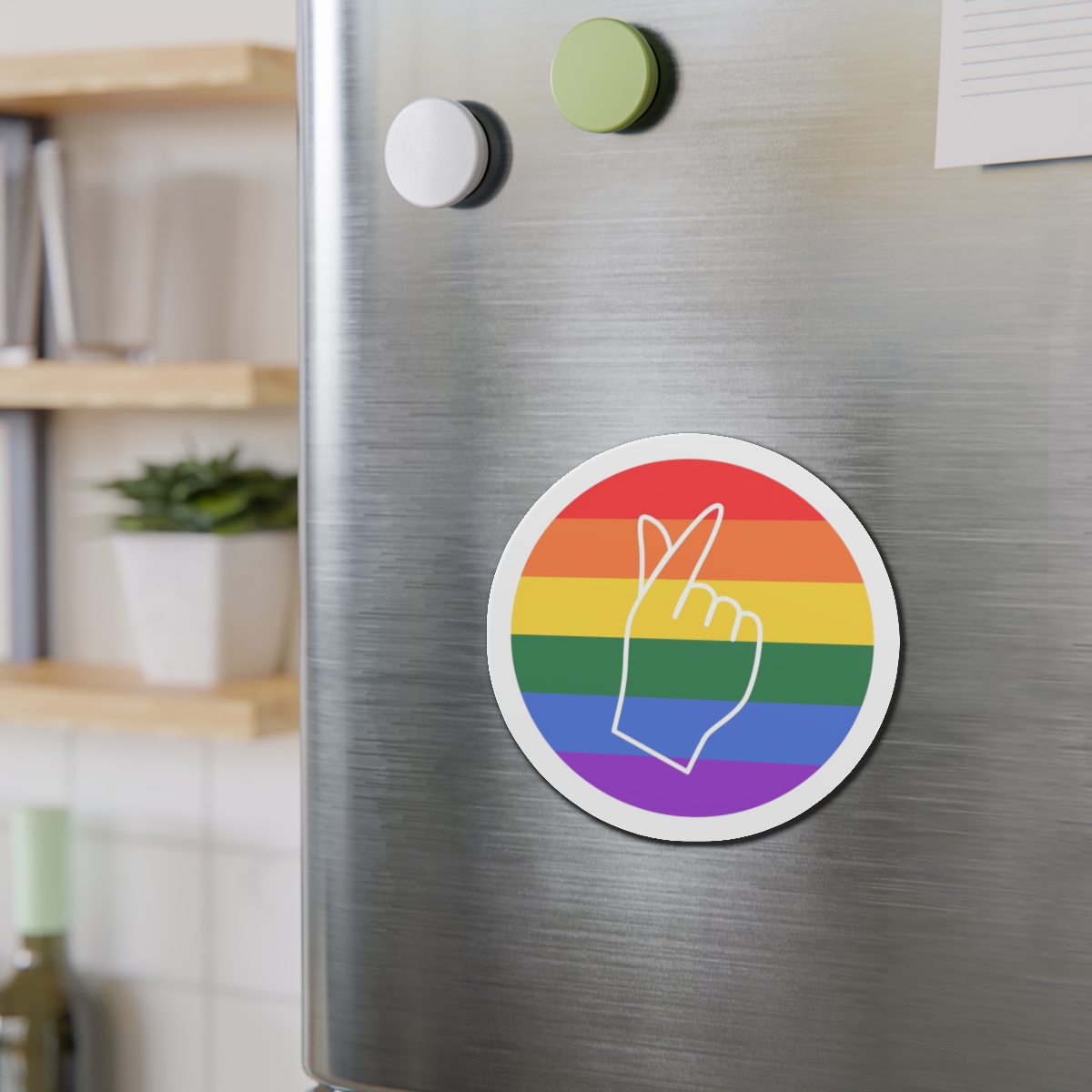 Lgbtq Diversity Rainbow Pride Concept Vector Isolated Illustration Die Cut Magnets - Image 12