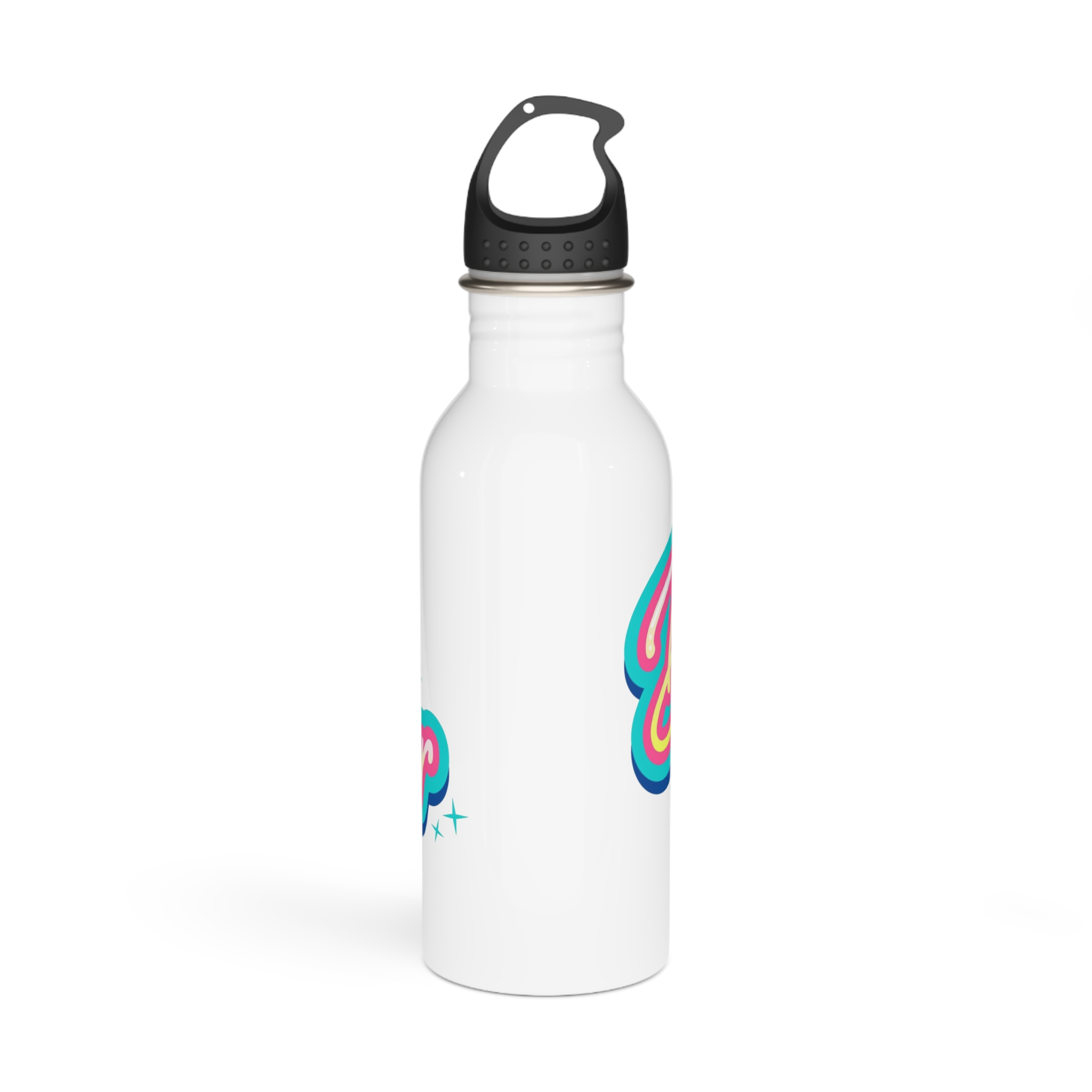 Besties Forever Lettering Logo Stainless Steel Water Bottle - Image 3