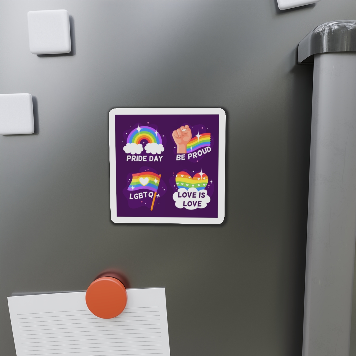 Pride Day Badges Collection Die Cut Magnets - Image 8