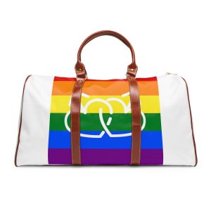 Fight Lgbt Rainbow Icon Element Gender Identity Icon Thin Line Icon Website Design Development App D Waterproof Travel Bag