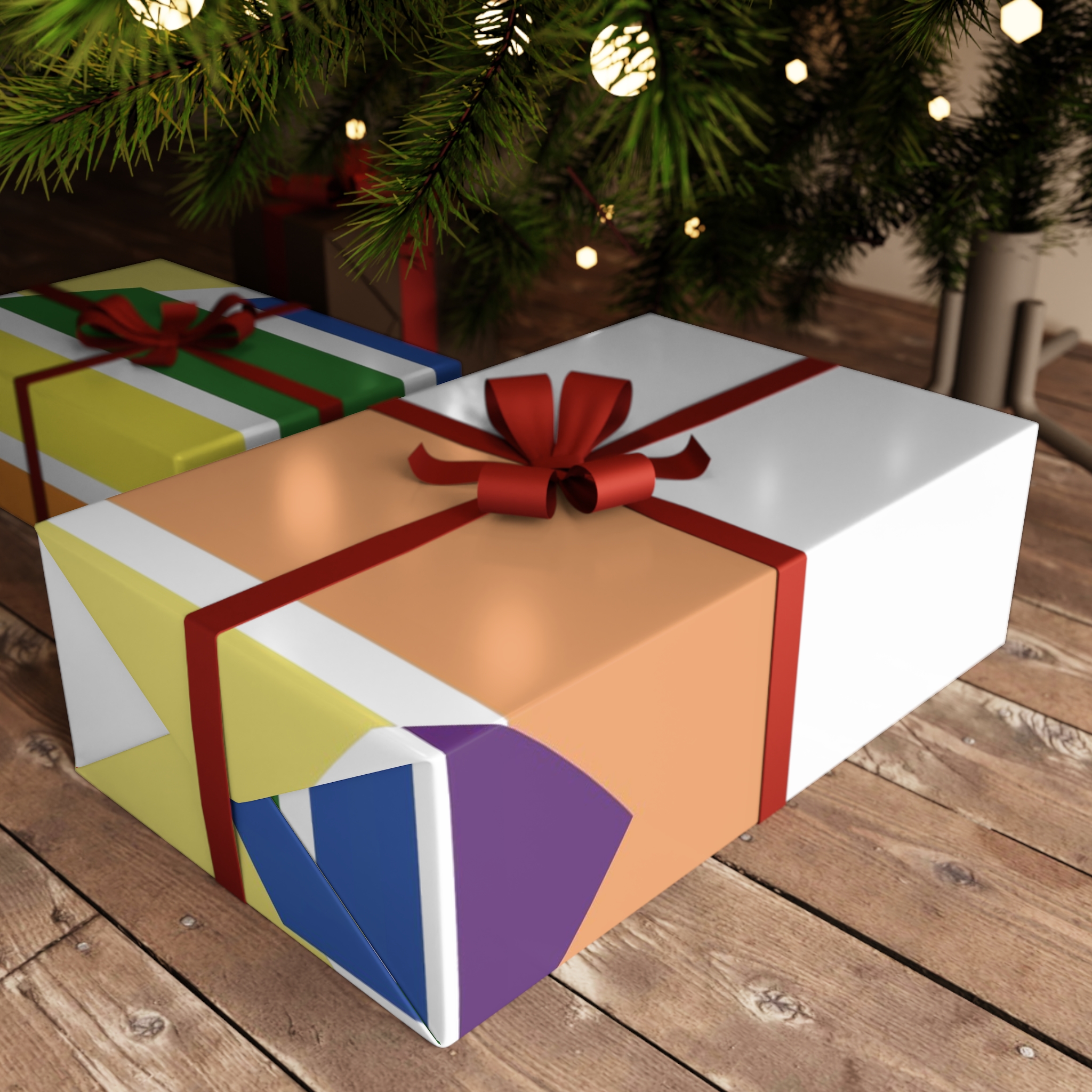 Banner With Rainbow Colors Heart Shape Lgbti Card Pride Flag Vector Illustration Gift Wrapping Paper Sheets 1pc - Image 6