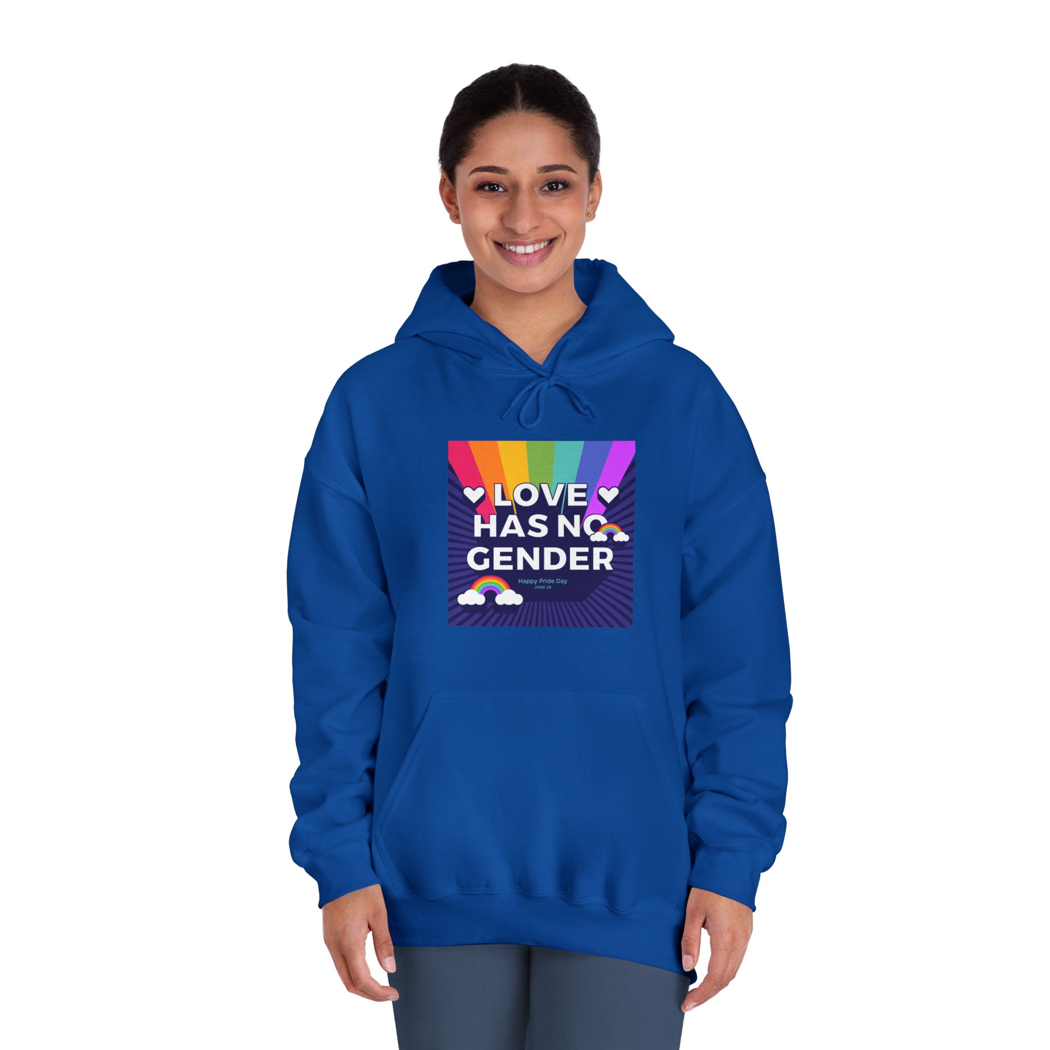 Pride Day Concept(3) Unisex Dryblend Hooded Sweatshirt - Image 28