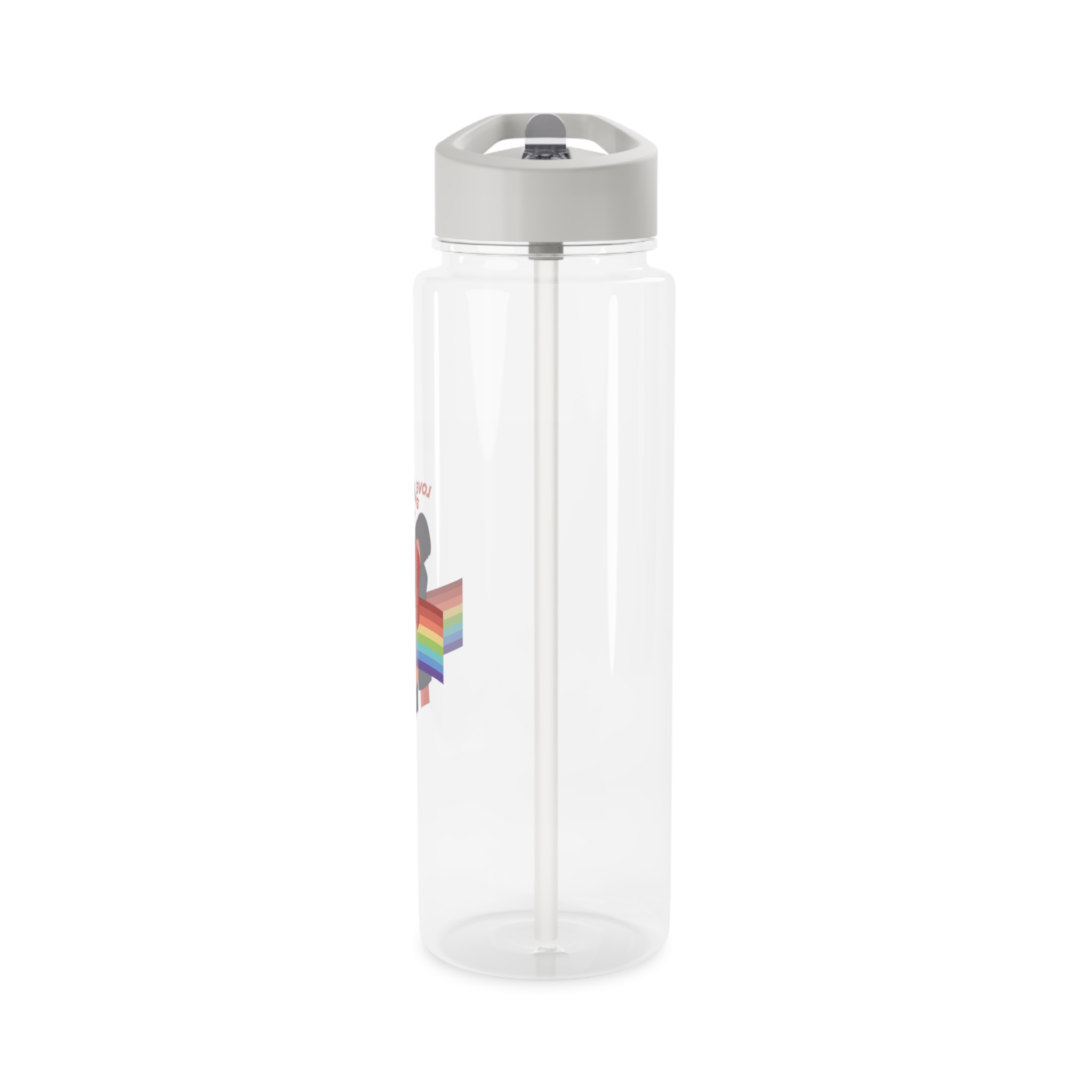 Pride Day People With Women Tritan Water Bottle - Image 7