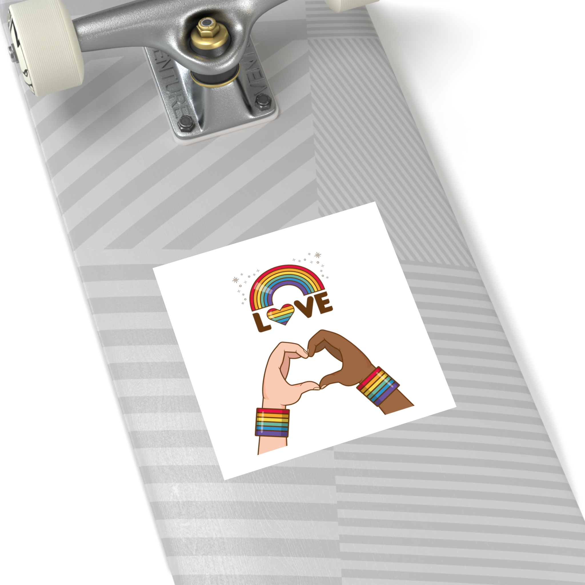 Lgbt Pride Element Collection Laminate Stickers Square - Image 36