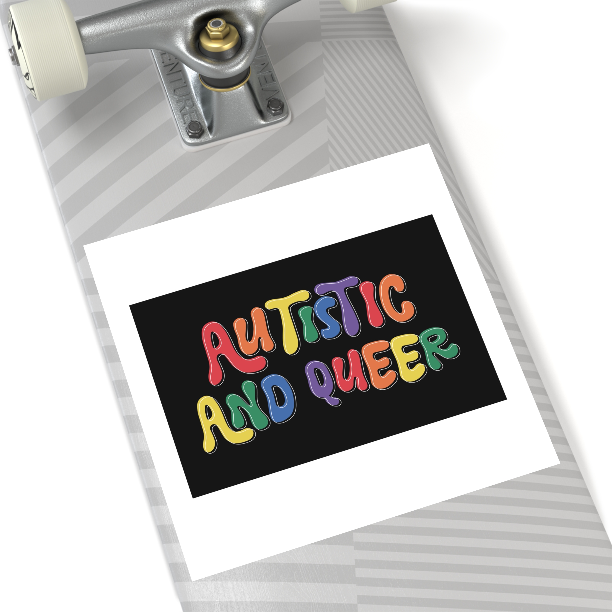 Pride Lgbtq Gay Typography Vector Tshirt Design(6) Laminate Stickers Square - Image 52