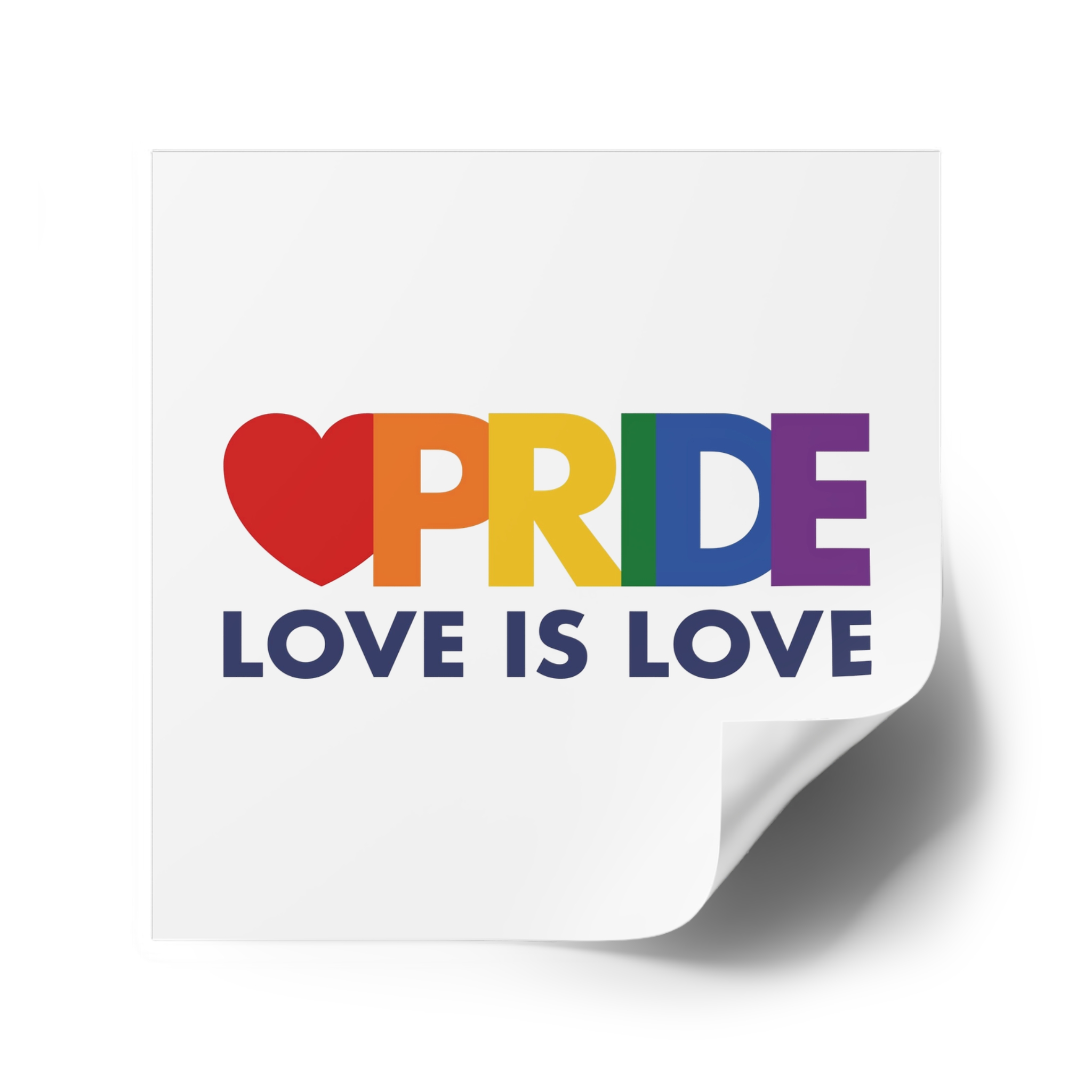 Lgbt Pride Month June 2026 Lesbian Gay Bisexual Transgender Lgbtq Flag Rainbow Love Vector (3) Laminate Stickers Square - Image 34