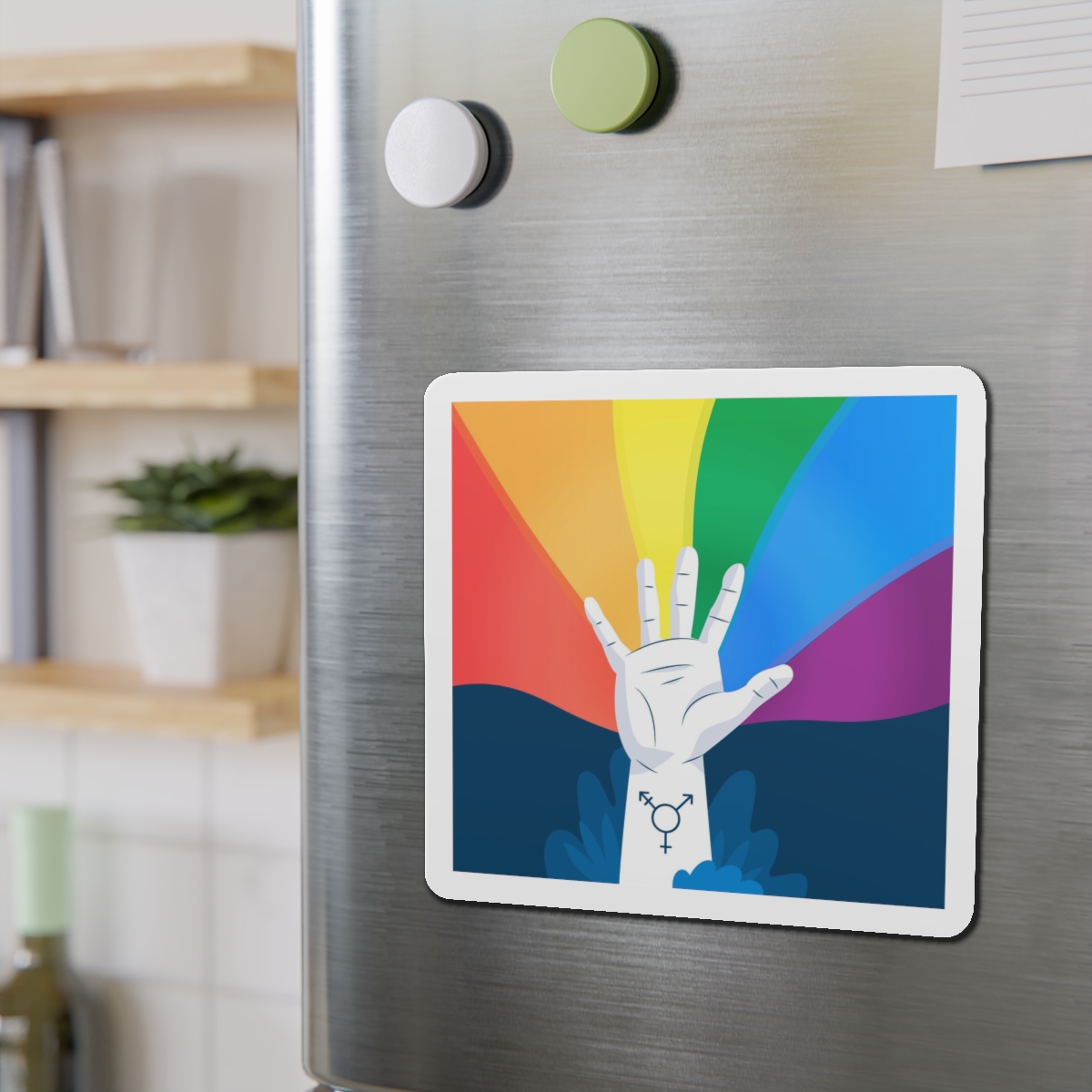 Pride Day Concept Die Cut Magnets - Image 15