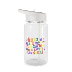 Pride Lgbt Gay Retro Tshirt Design(1) Tritan Water Bottle
