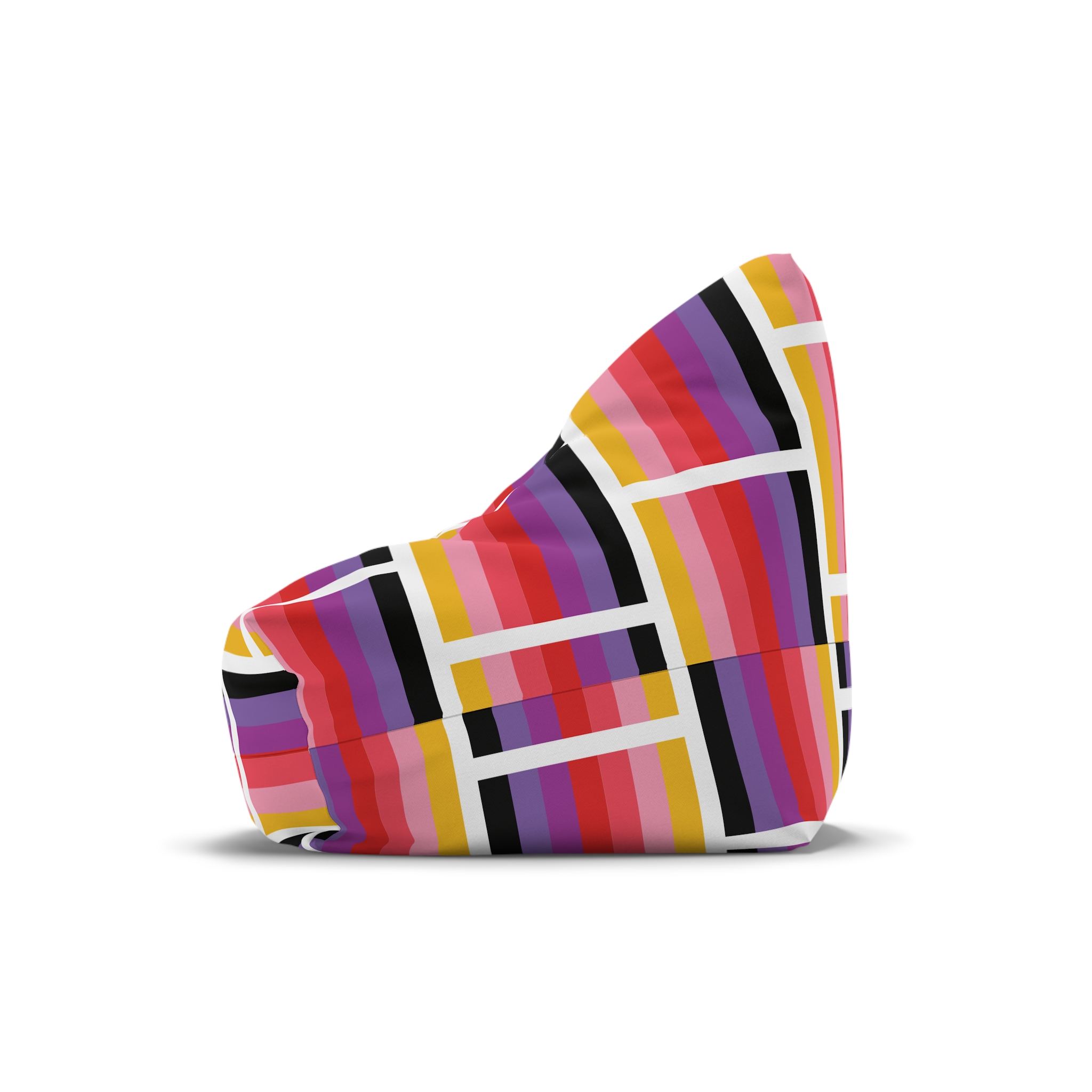 Lesbian Pride Design DC3A9F Bean Bag Chair Cover - Image 4