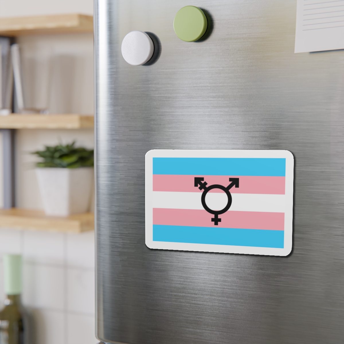 Lesbian Pride Design 8F6ADF Die Cut Magnets - Image 12