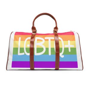 Pride Concept Background Lgbtq Pride Waterproof Travel Bag