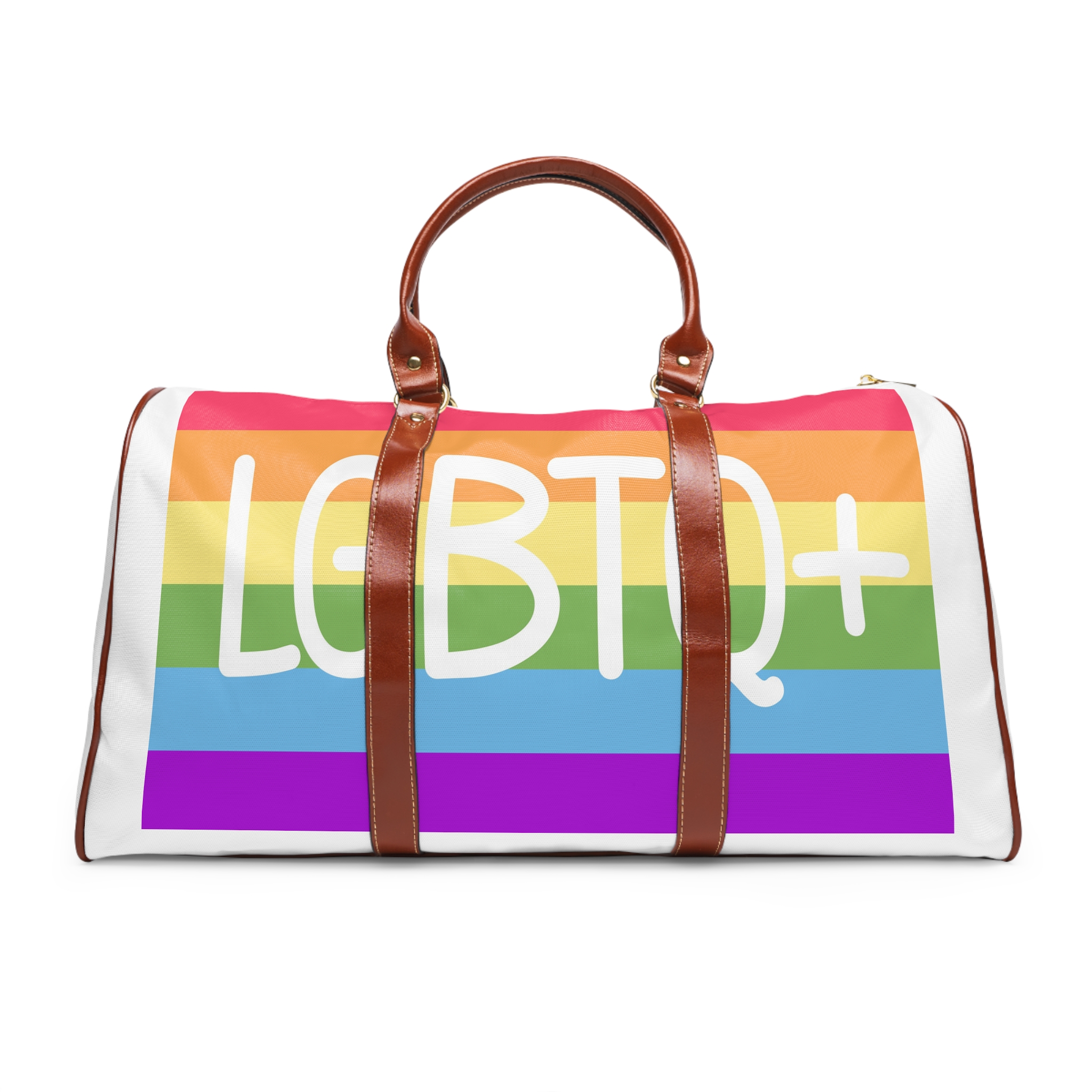 Pride Concept Background Lgbtq Pride Waterproof Travel Bag