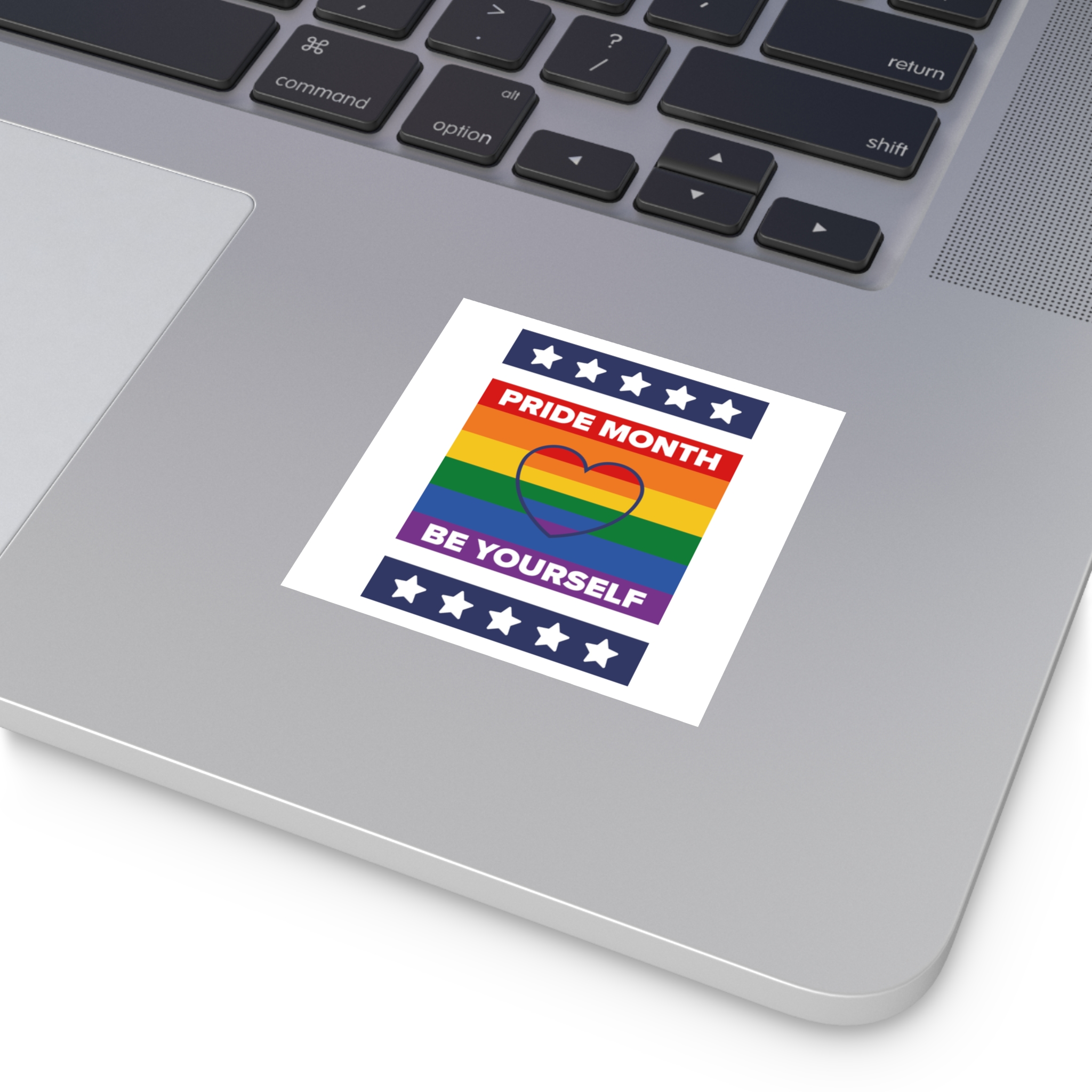 Lgbt Pride Month June Lesbian Gay Bisexual Transgender Lgbtq Flag Rainbow Vector(1) Laminate Stickers Square - Image 15