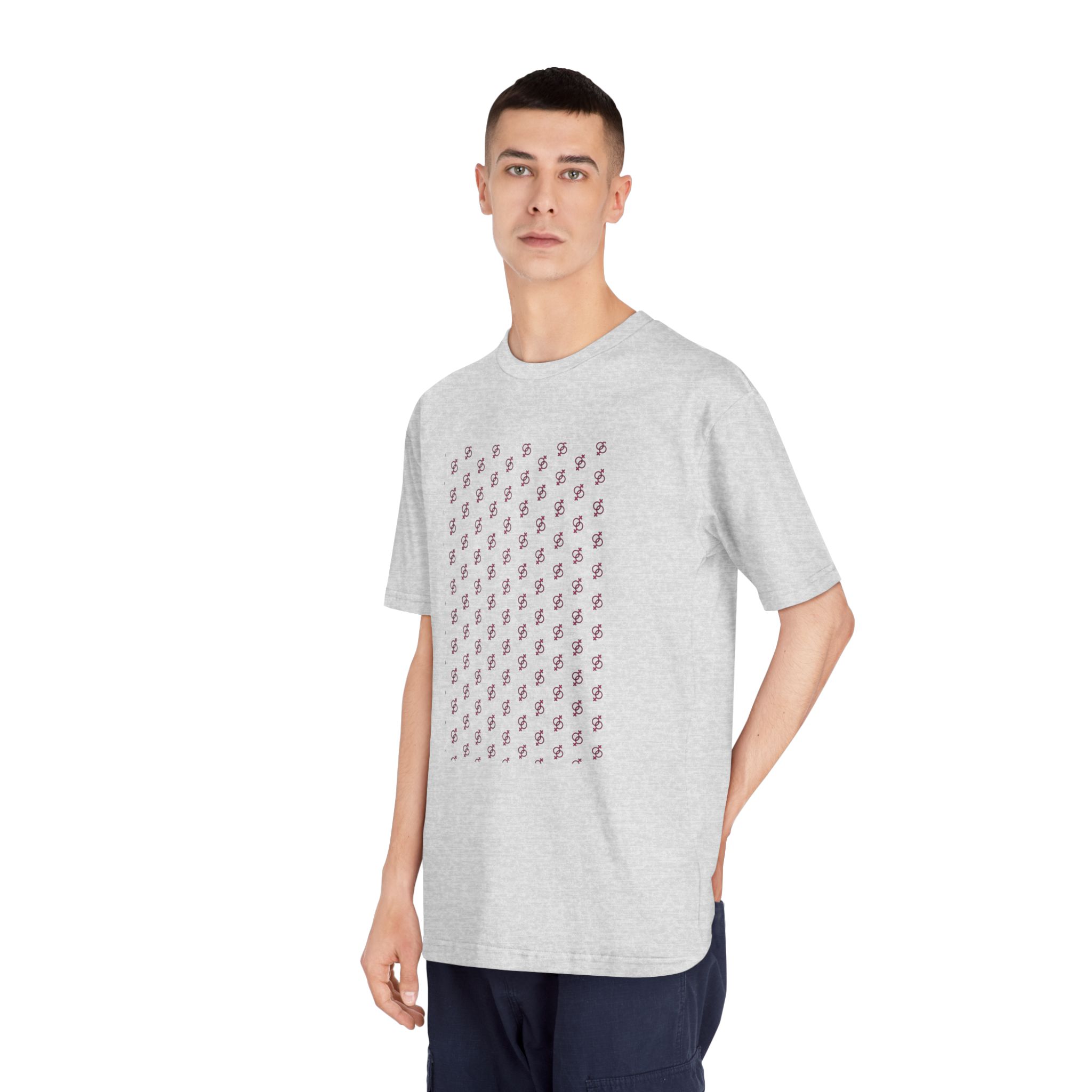 Vactor Seamleass Love Valentines Theme Calendar(1) - Unisex Classic Crewneck T Shirt - Image 16