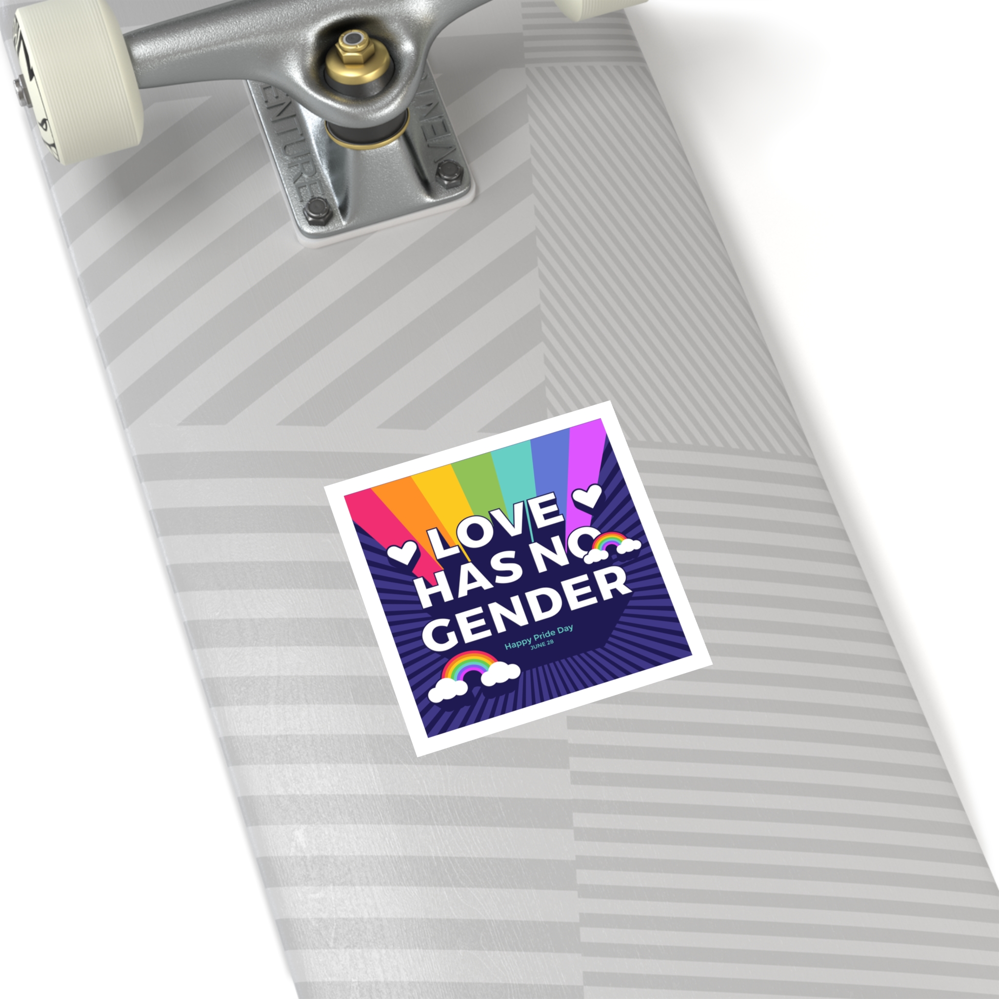 Pride Day Concept(3) Laminate Stickers Square - Image 28