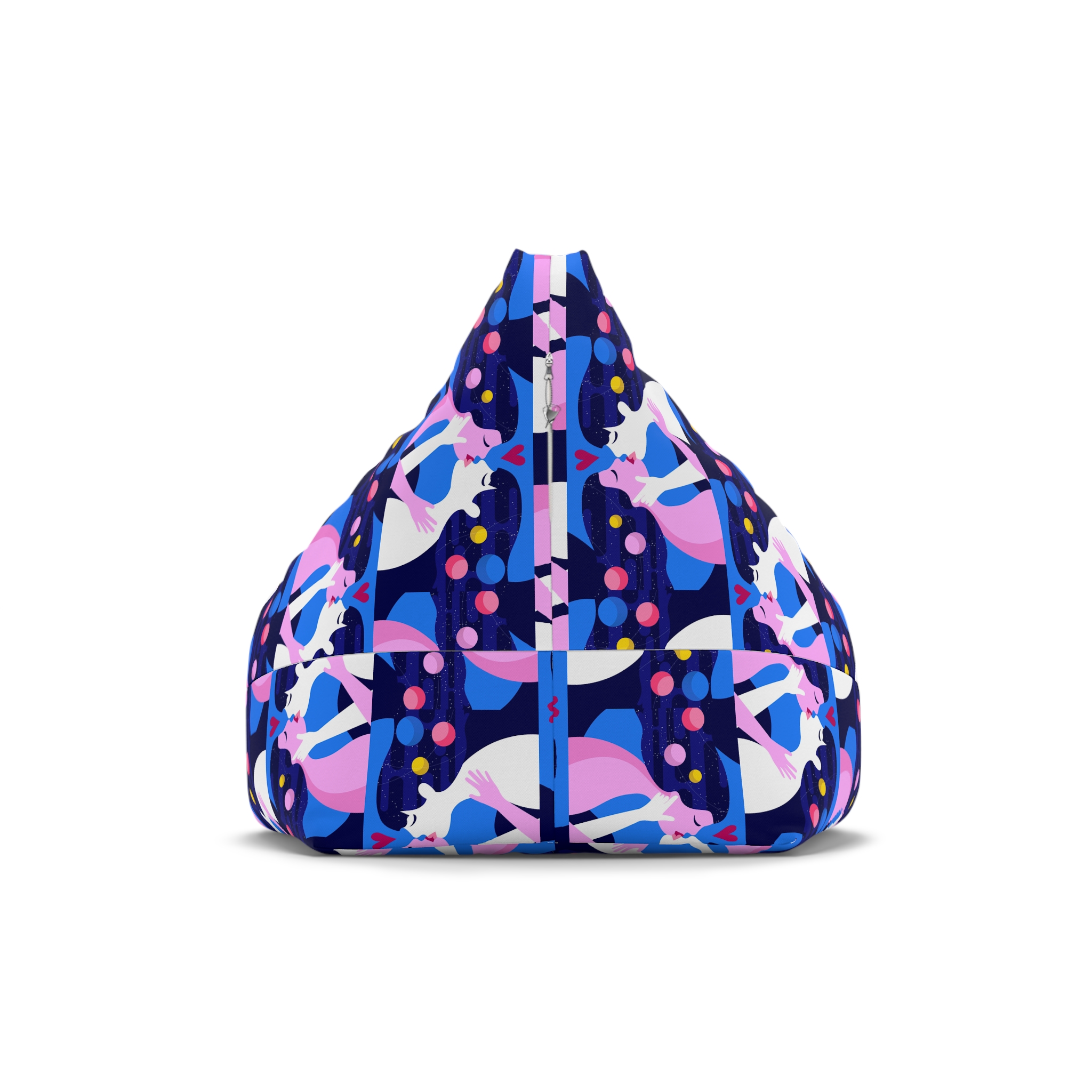 Lesbian Pride Design 4C2A53 Bean Bag Chair Cover - Image 2