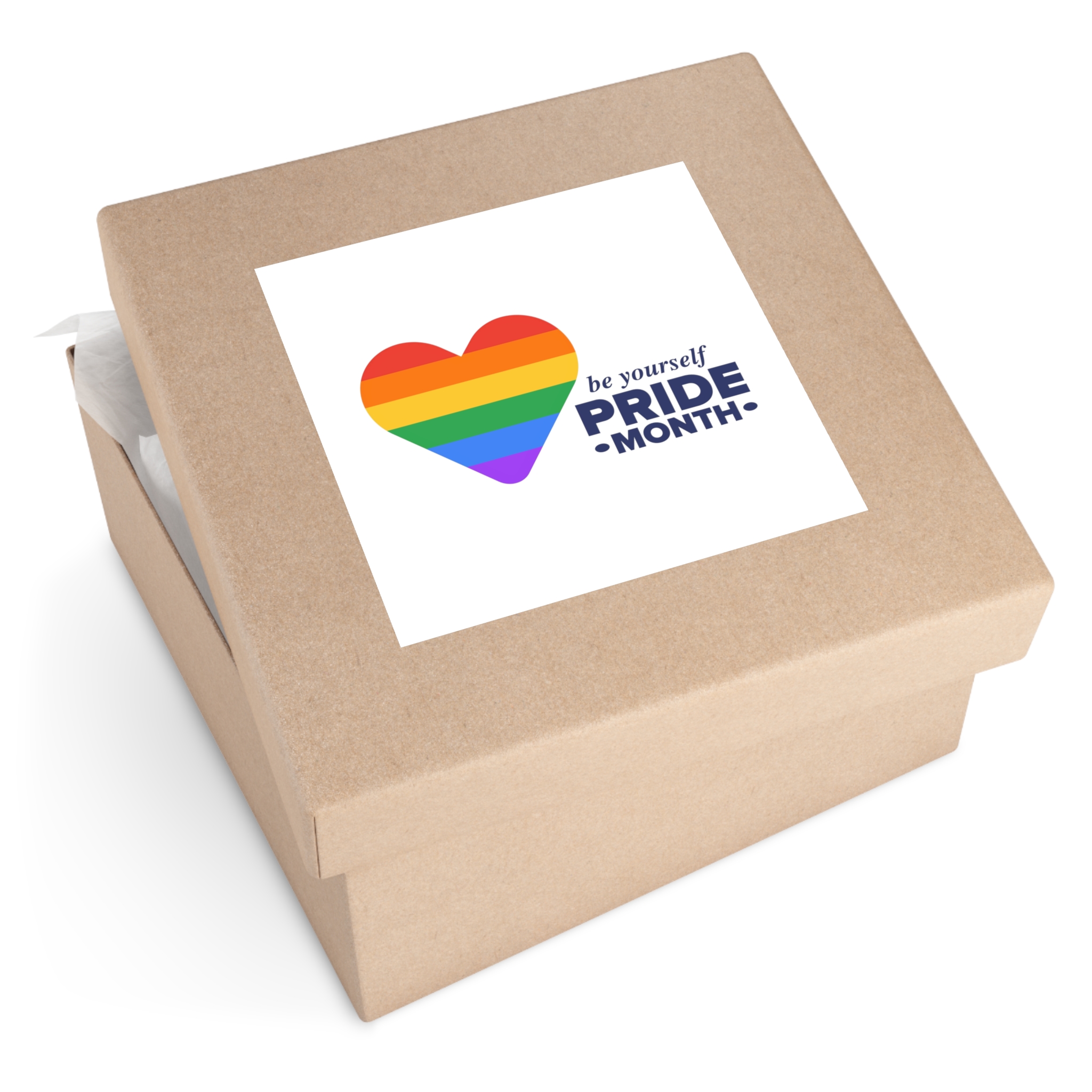 Lgbt Pride Month June Lgbt Flag Rainbow Flag Love Concept Vector Illustration Poster Laminate Stickers Square - Image 59