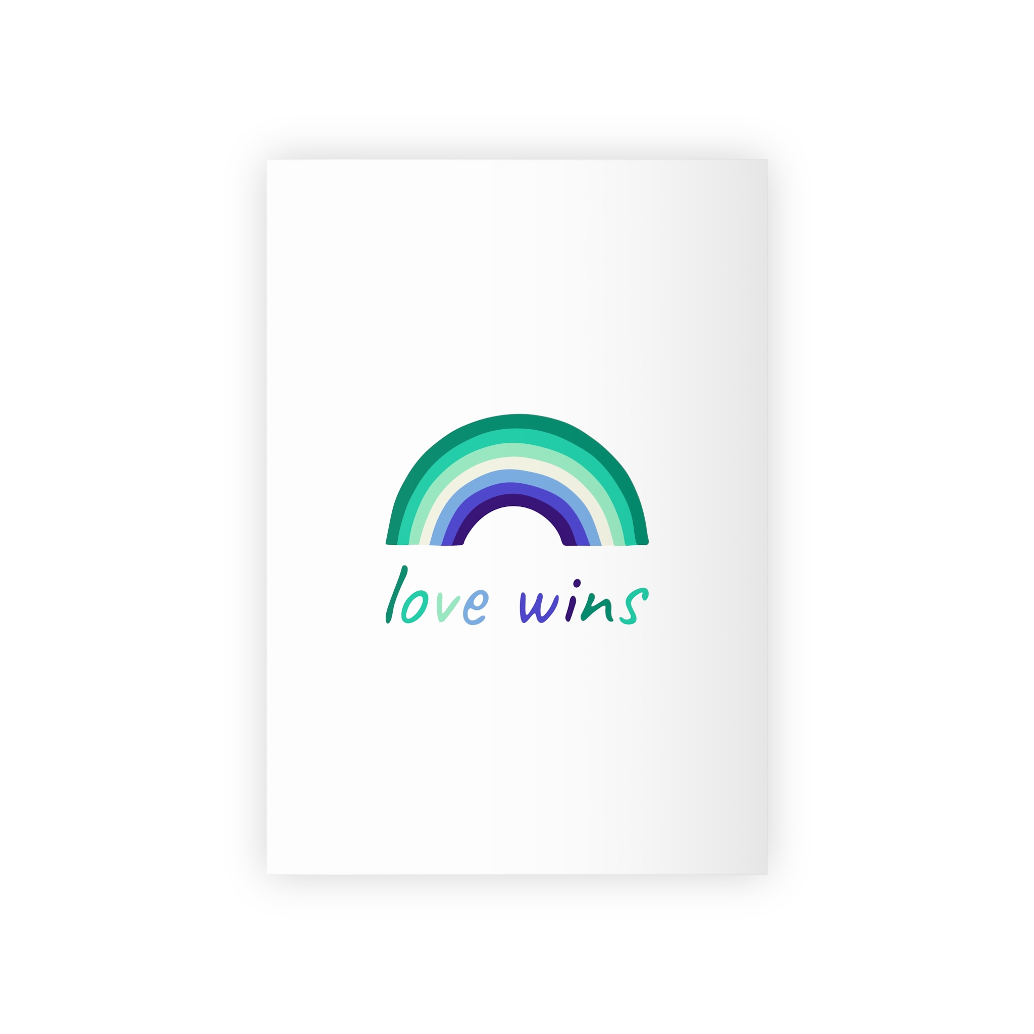 Colorful Rainbow Shape Gay Men Pride Flag Happy Pride Day Lgbtqia Community Pride Month Vector Hand Drawn Doodle Posters Stickers Logo Cards Gift Wrapping Paper Rolls 1pc
