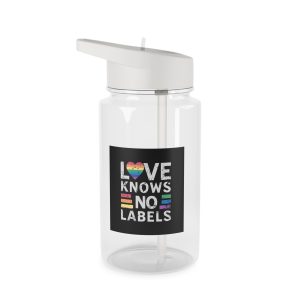 Love Knows No Labels Happy Pride Month Tritan Water Bottle