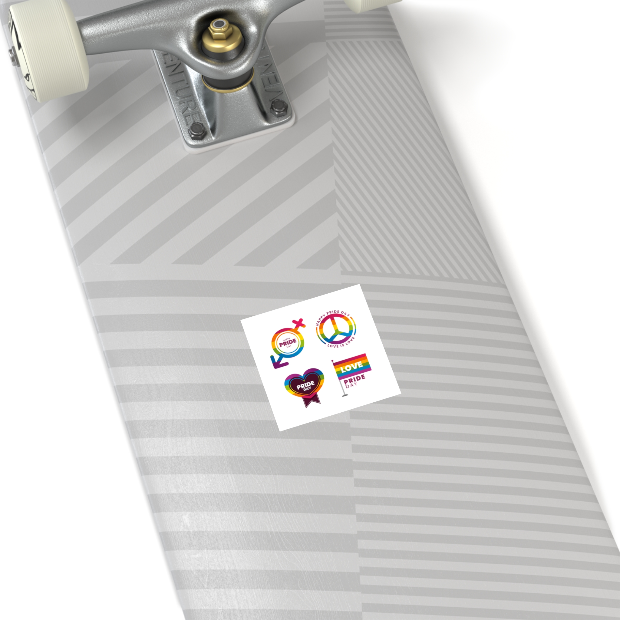 Label Collection With Pride Day Theme (1) Laminate Stickers Square - Image 16