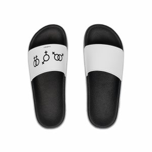 Lesbian Gender Symbols Orientation Signs Vector Illustration Mens Slide Sandals
