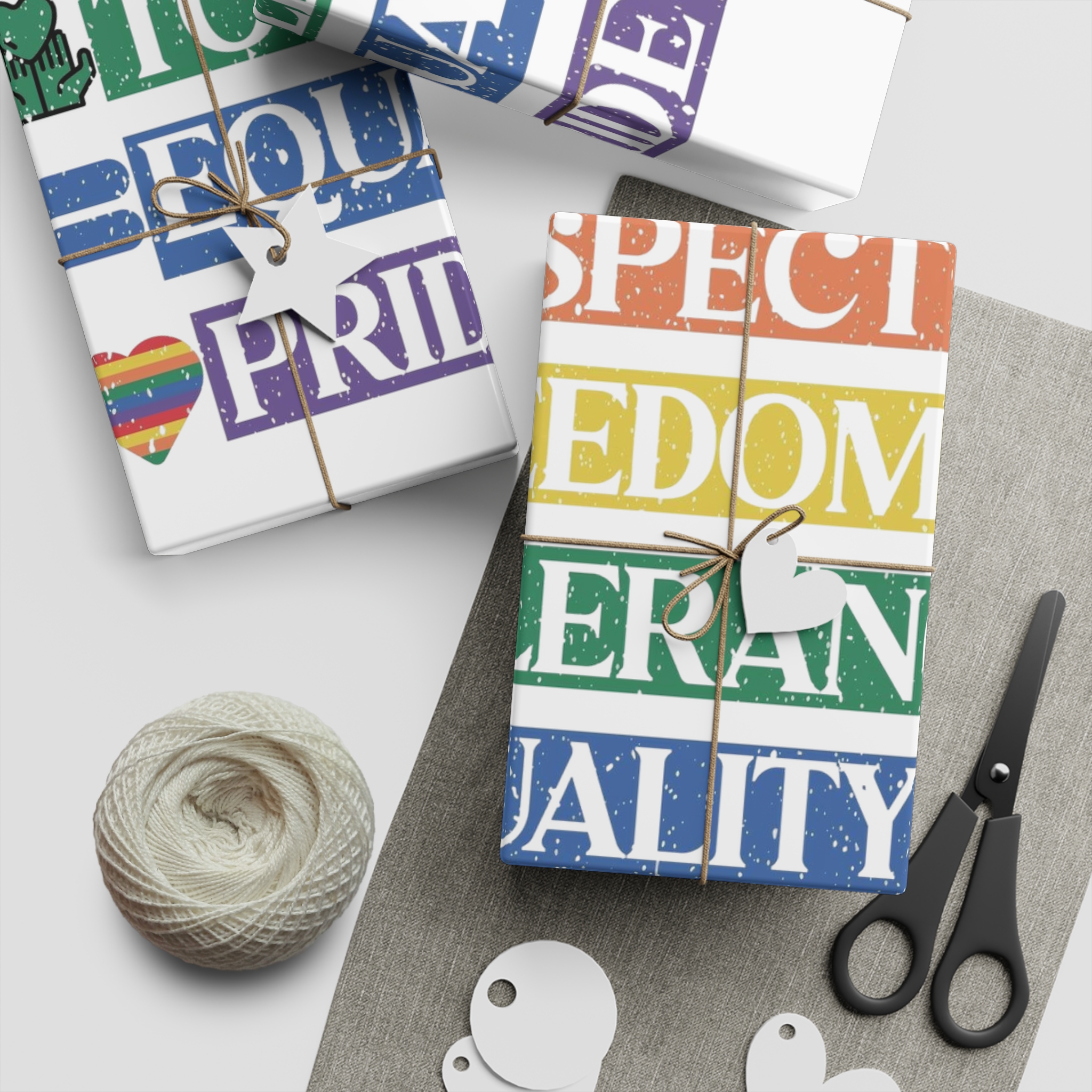 Lgbtq Pride Month Quote Eps Design Vector Pride Design Template (1) Gift Wrapping Paper Sheets 1pc - Image 5