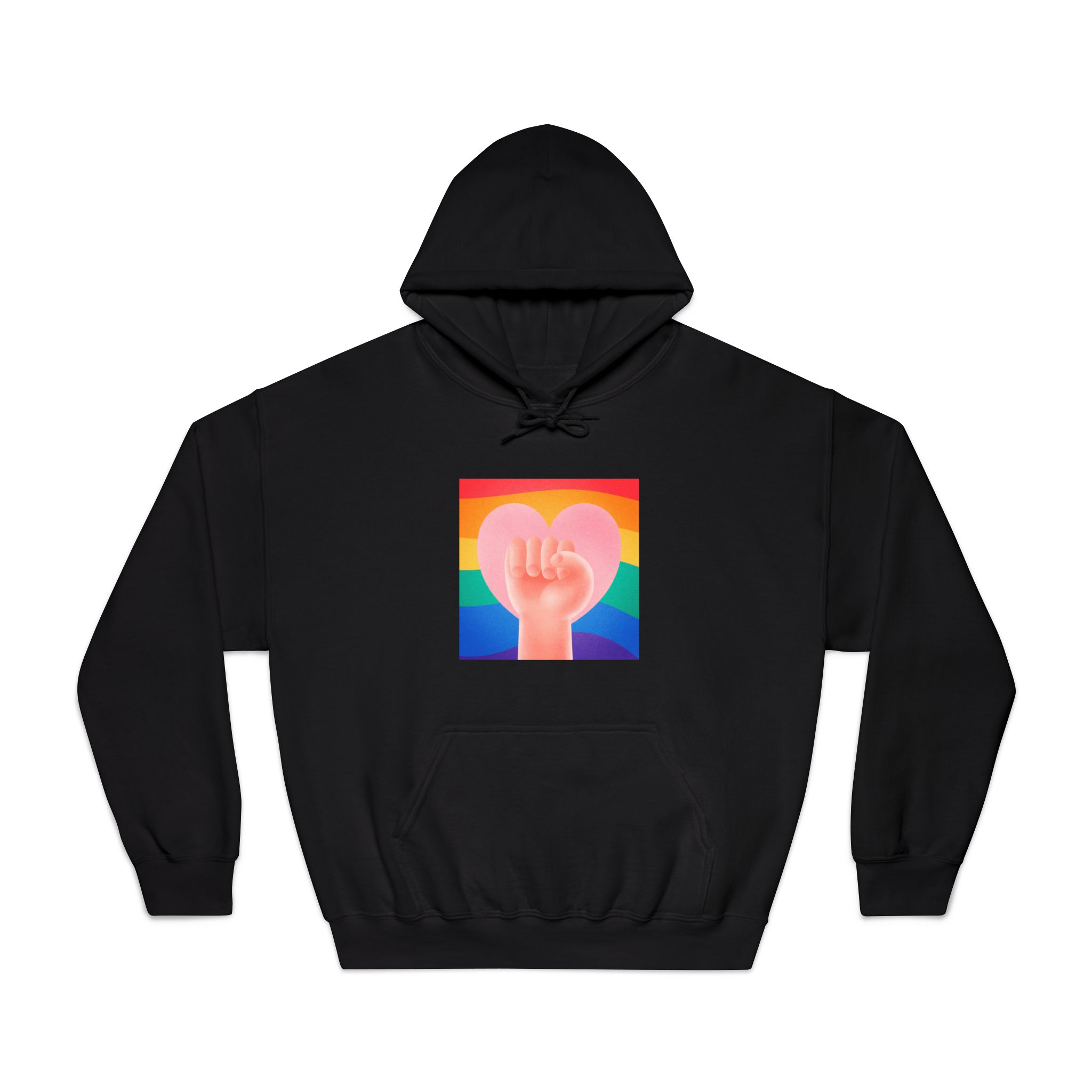 Pride Day Concept 2 Unisex Dryblend Hooded Sweatshirt - Image 9