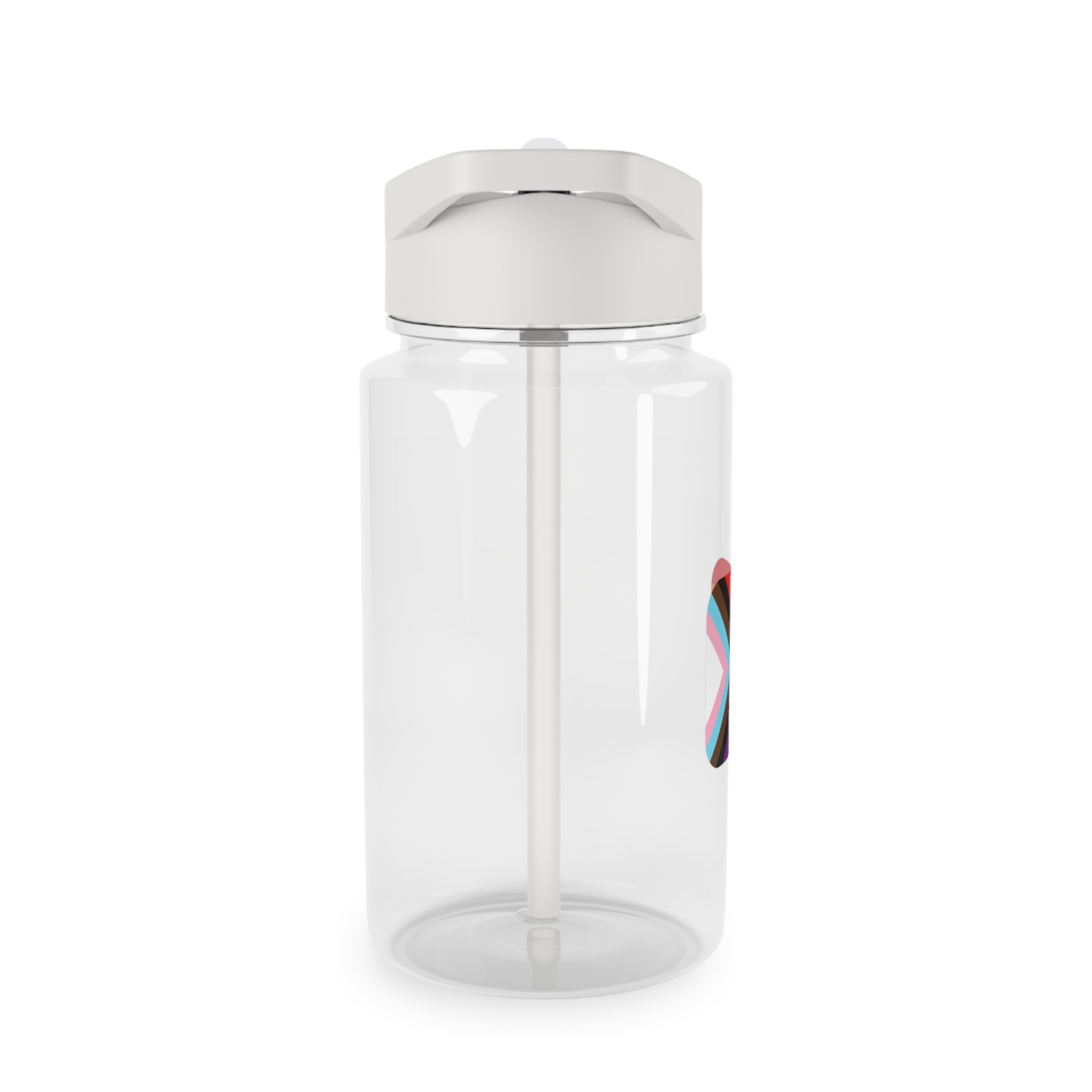 New Pride Flag Lgbtq Vector Illustartion Tritan Water Bottle - Image 4