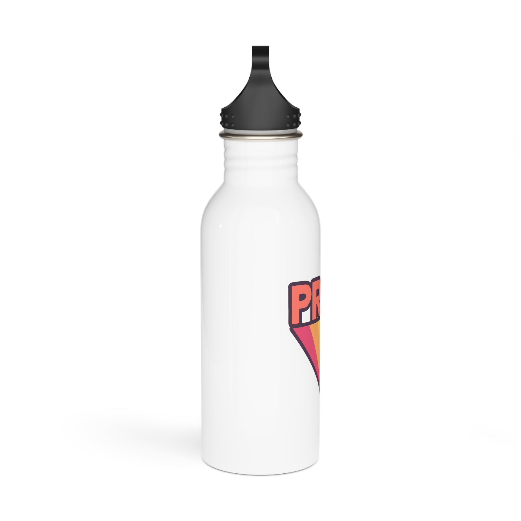 Pride With Rainbow(1) Stainless Steel Water Bottle - Image 2