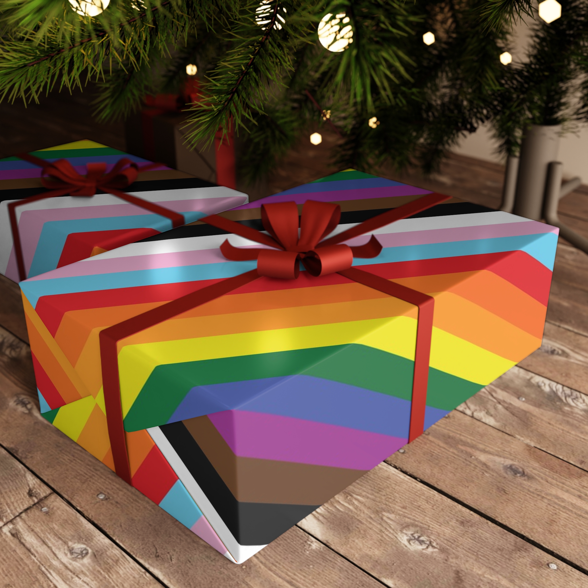 Lesbian Pride Design 20D8BC Gift Wrapping Paper Sheets 1pc - Image 6