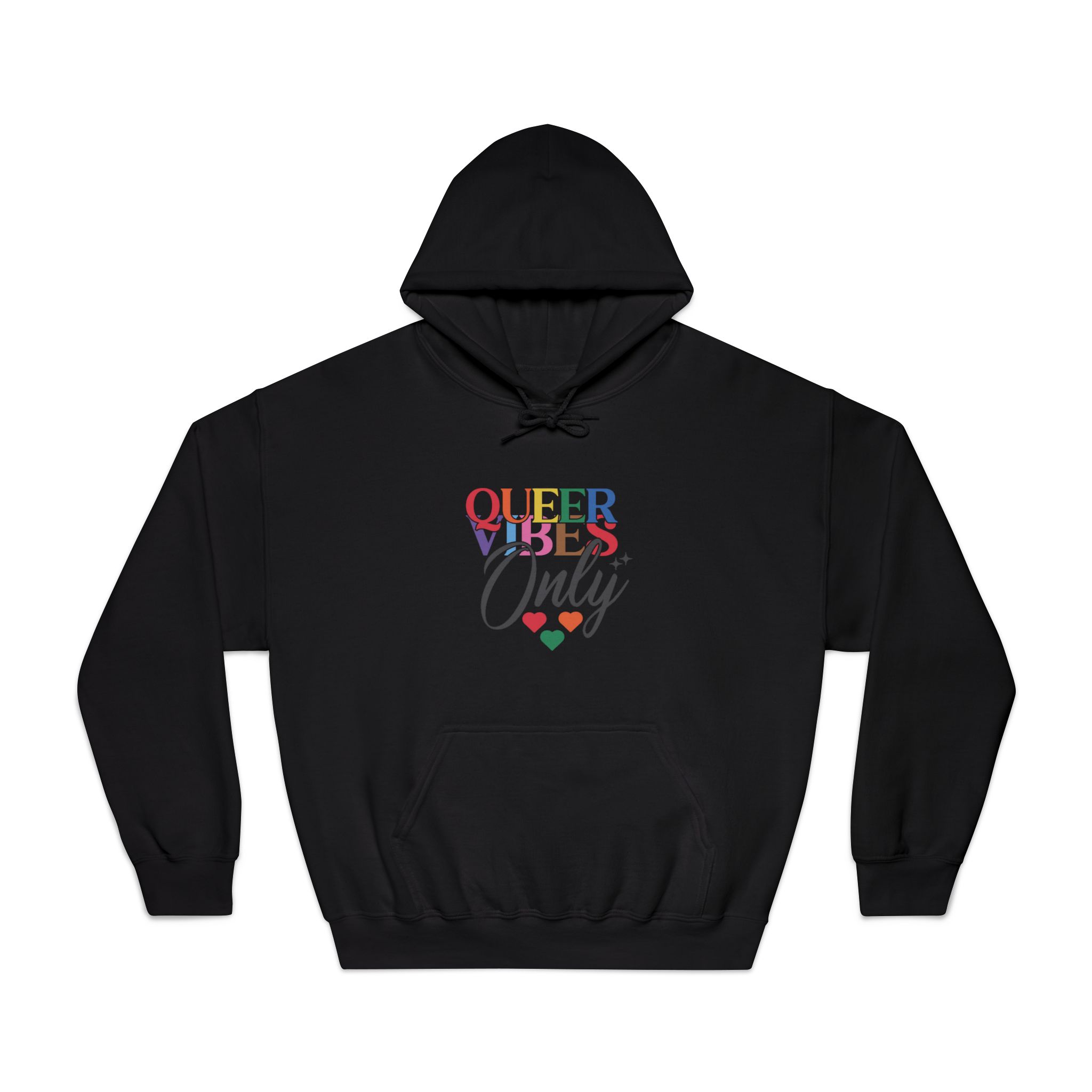 Lgbtq Pride Month Quote Eps Design Vector Pride Design Template(1) Unisex Dryblend Hooded Sweatshirt - Image 9