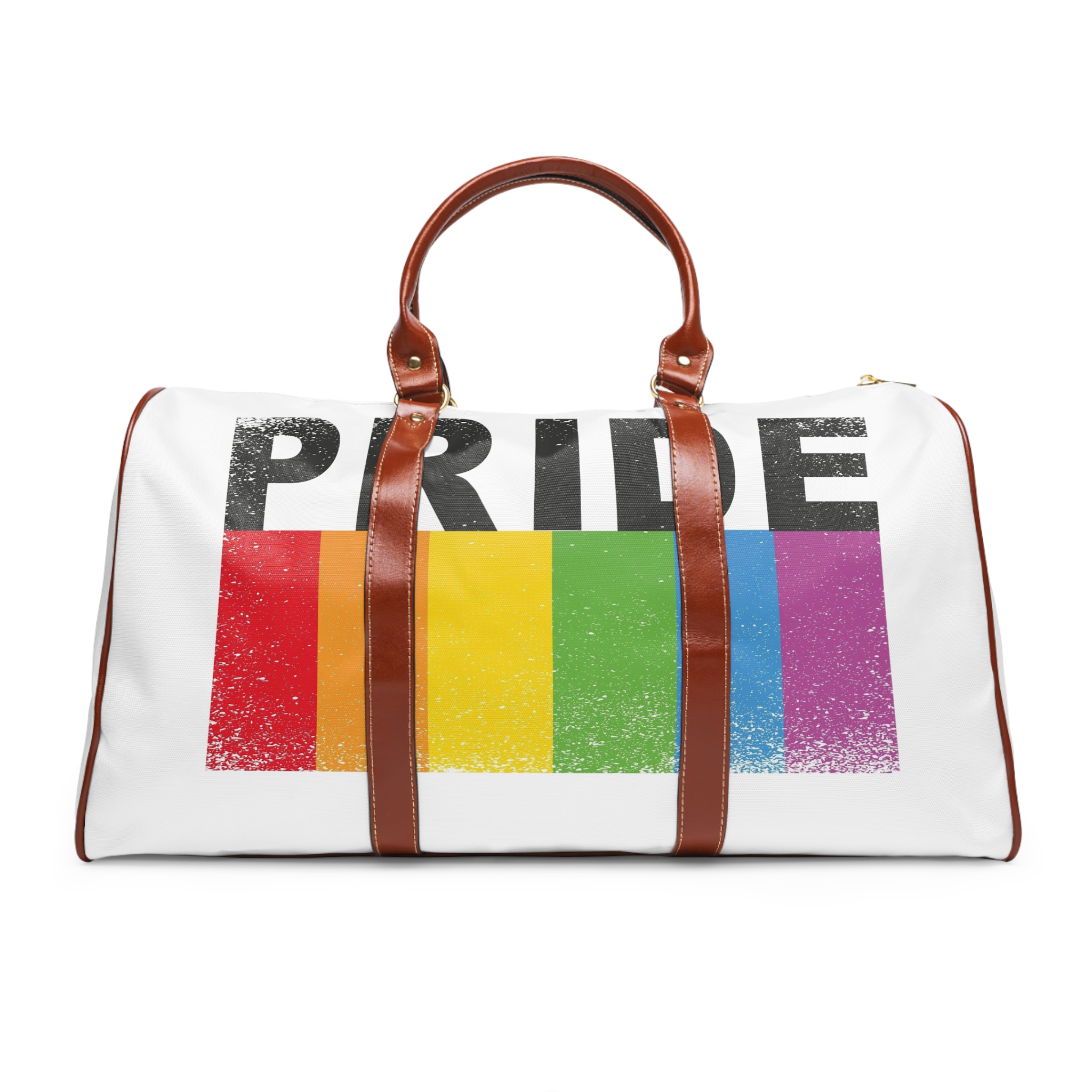 Pride Banner Waterproof Travel Bag