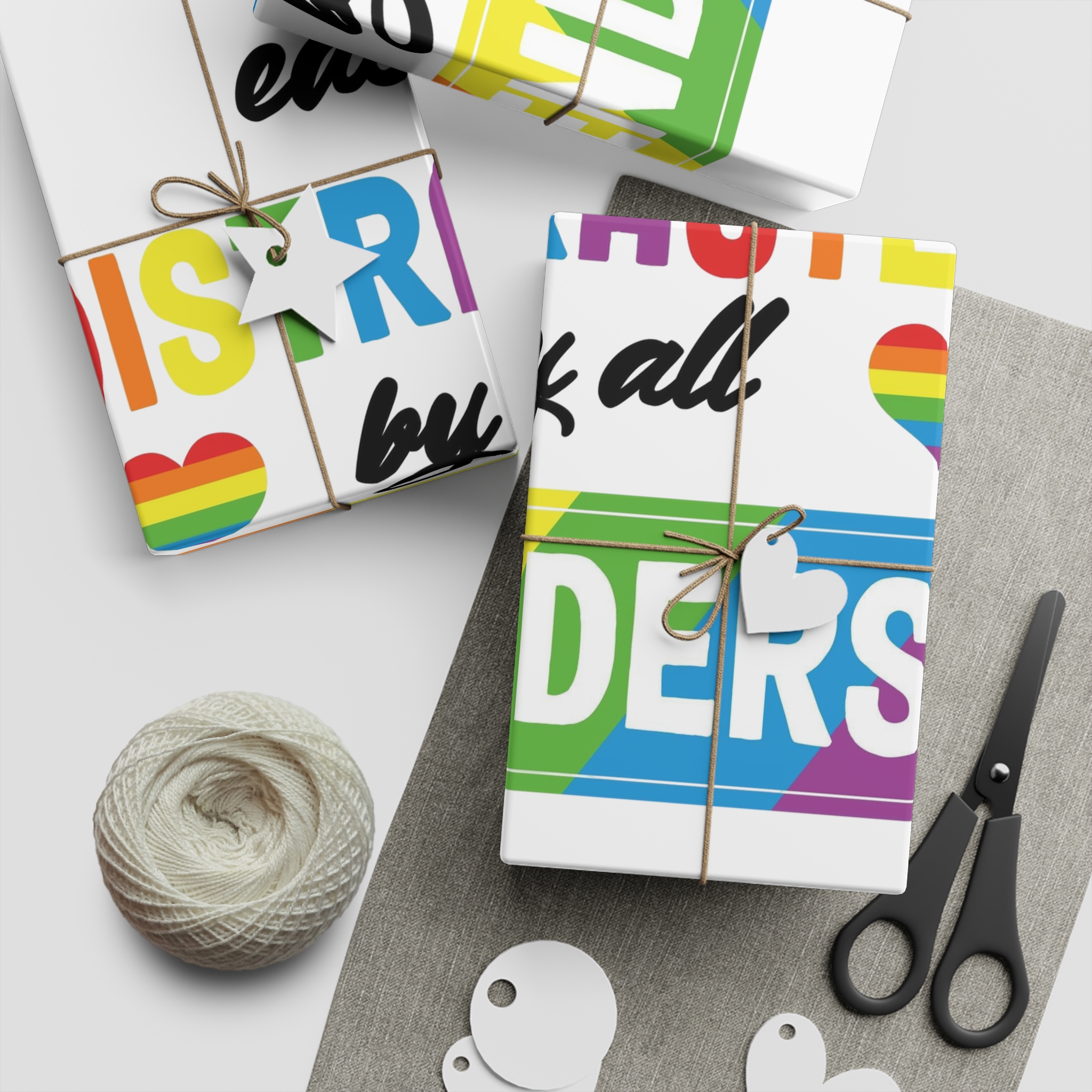 Lgbt Part Svg Tshirt Design Lgbt Part Svg Cut Files Design Lgbt Part Typography Vector Design (1) Gift Wrapping Paper Sheets 1pc - Image 2