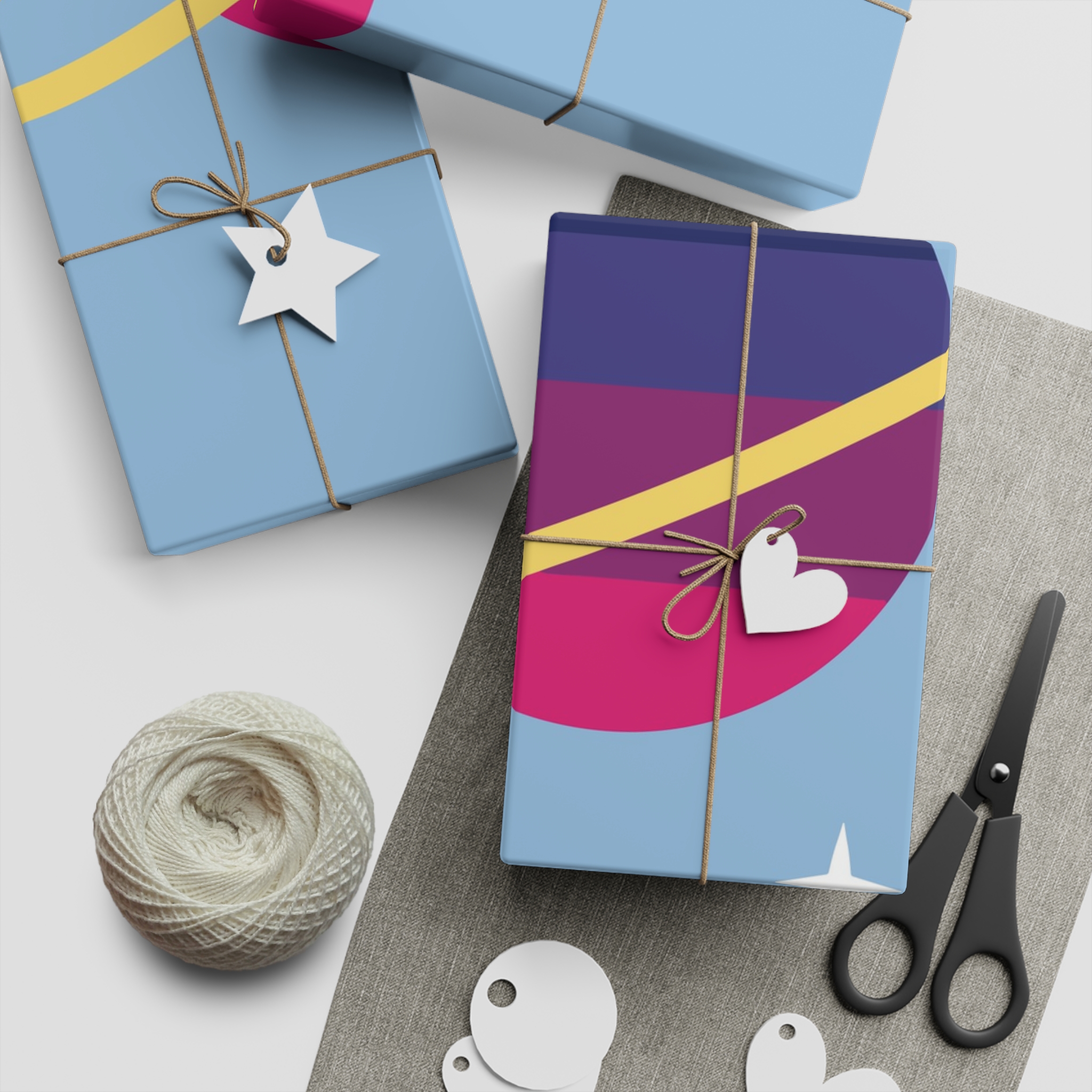 Lesbian Pride Design 2B270E Gift Wrapping Paper Sheets 1pc - Image 5