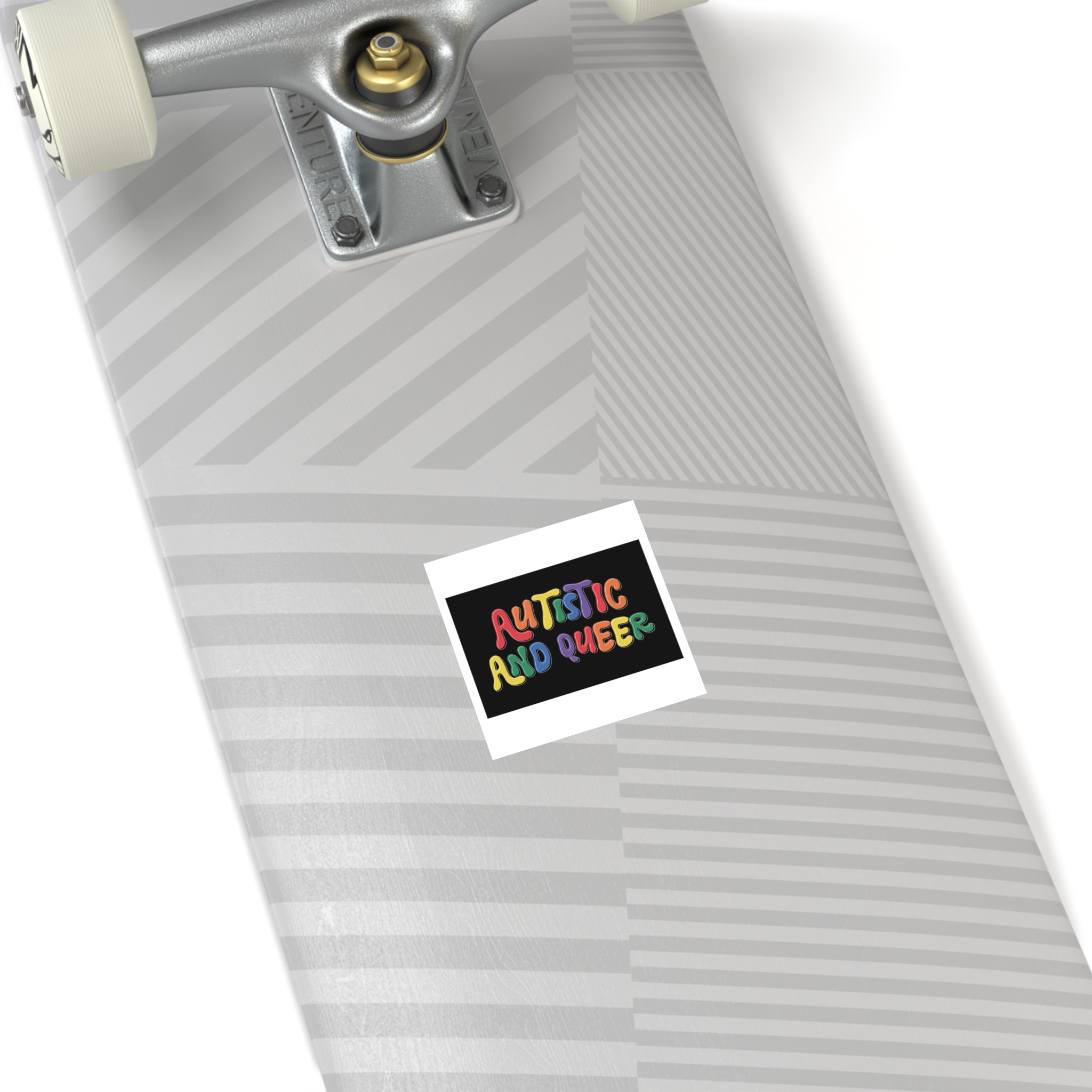 Pride Lgbtq Gay Typography Vector Tshirt Design(6) Laminate Stickers Square - Image 12