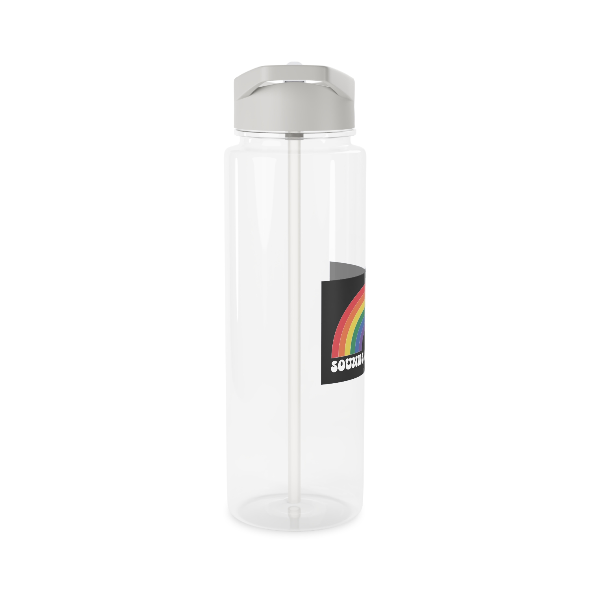 Pride Lgbtq Gay Typography Vector Tshirt Design(7) Tritan Water Bottle - Image 8