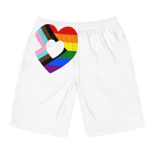 Progress Pride Flag Progress Pride Rainbow Flags Lgbtq Flag Mens Board Shorts Aop