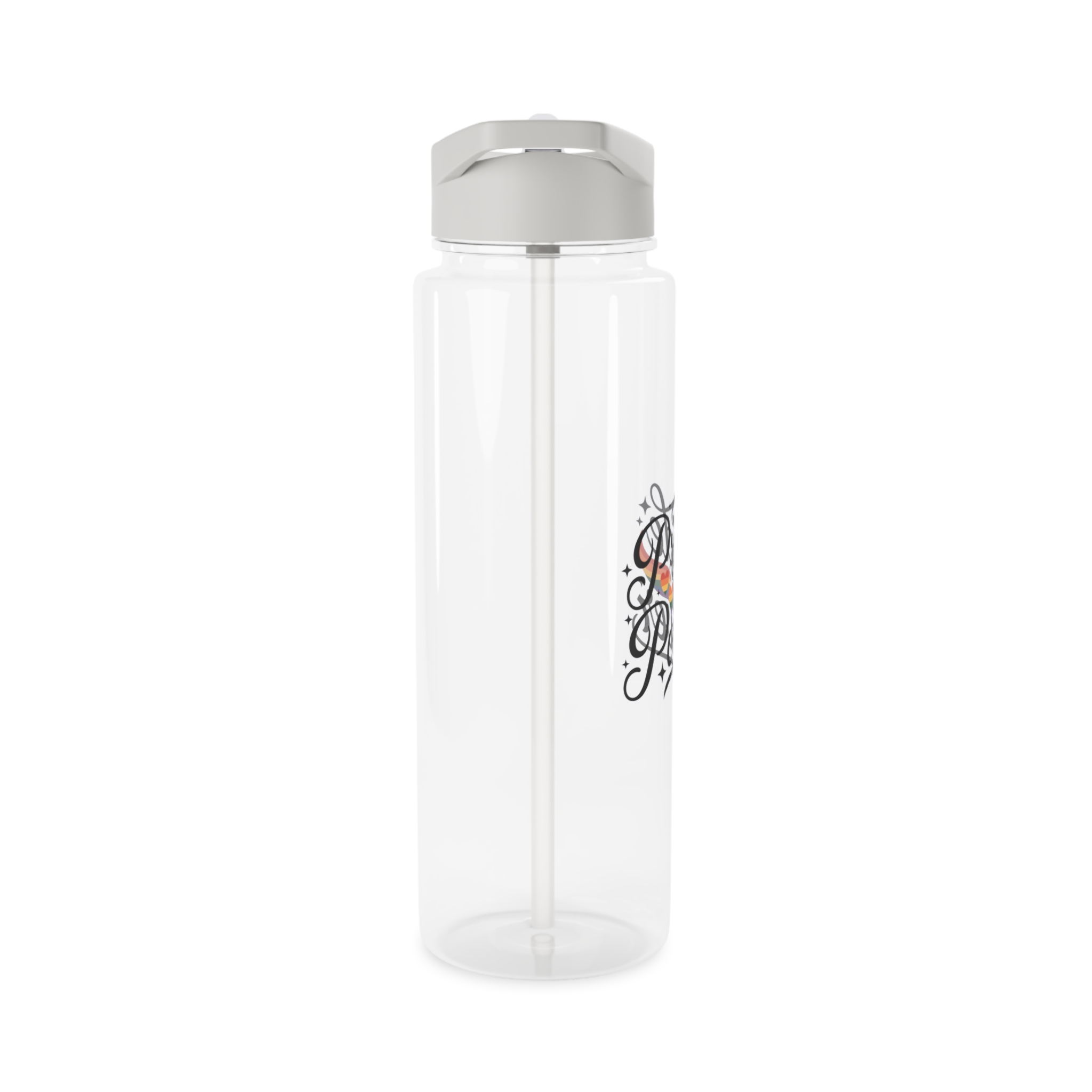 Pride Is Power T Shirt Design Isolated White Background 2 Tritan Water Bottle - Image 8